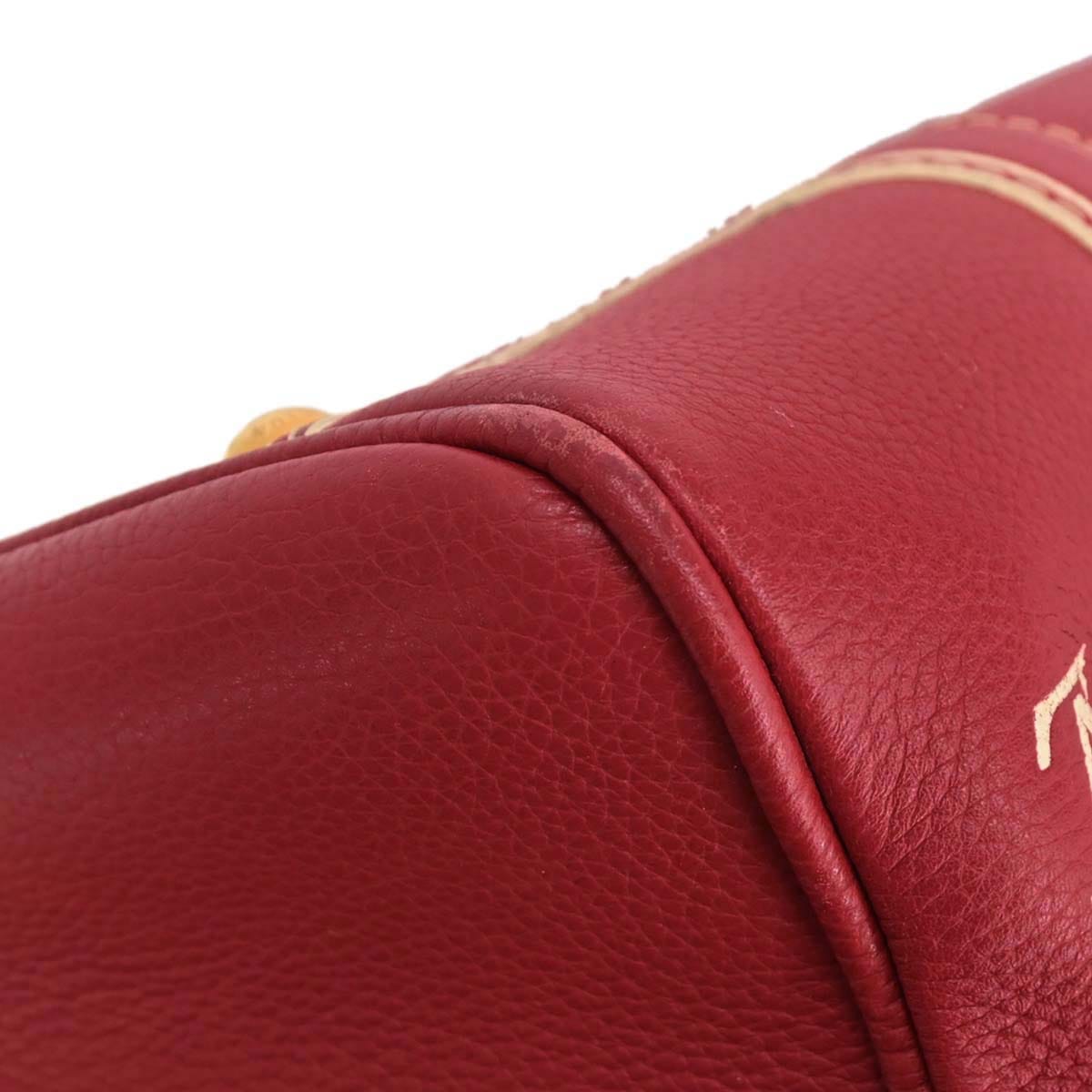 Louis Vuitton 2006 Red Tobago Carryall Duffle Handbag M95140