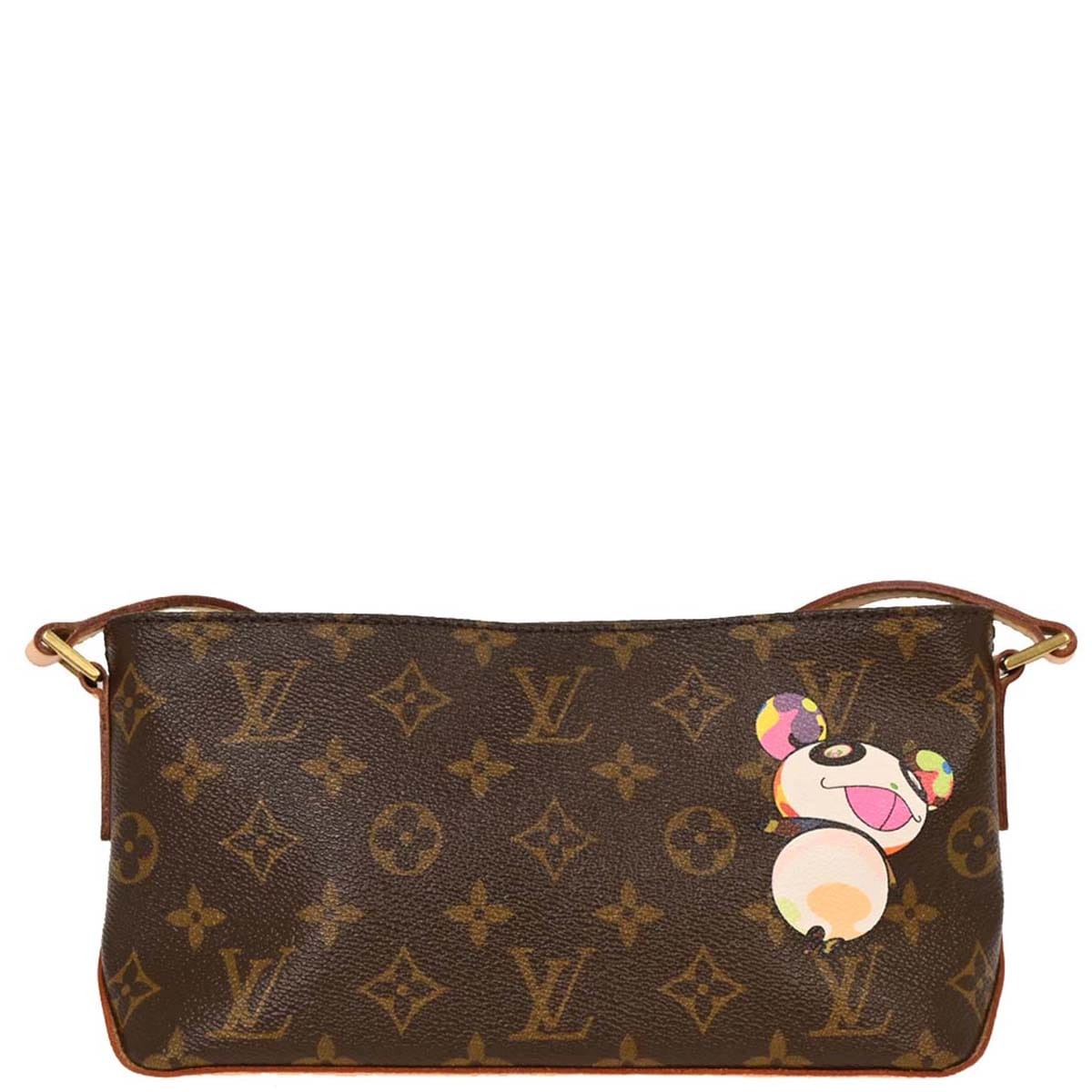 Louis Vuitton 2004 Monogram Panda Trotteur Shoulder Bag M51241