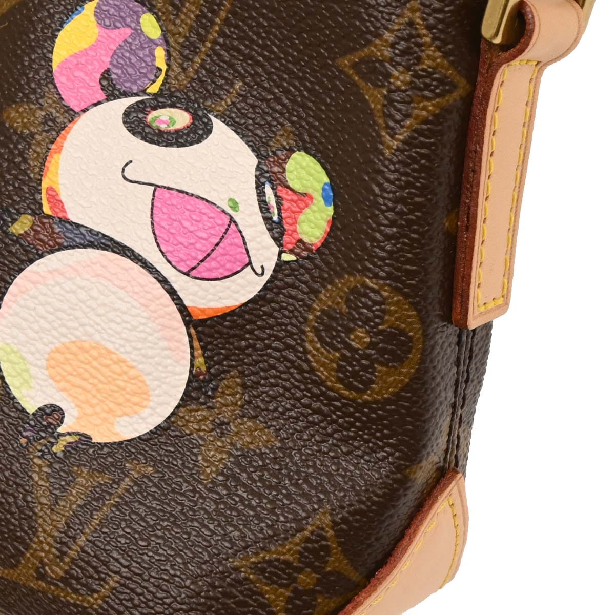 Louis Vuitton 2004 Monogram Panda Trotteur Shoulder Bag M51241