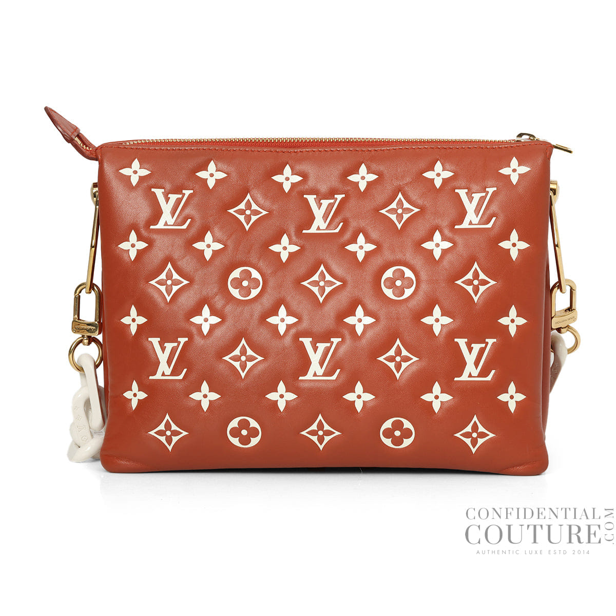 Louis Vuitton Coussin PM Brick Brown Shoulder Bag
