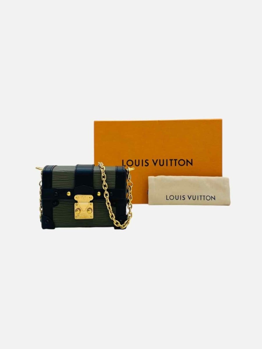 Louis Vuitton Green & Black Shoulder Bag
