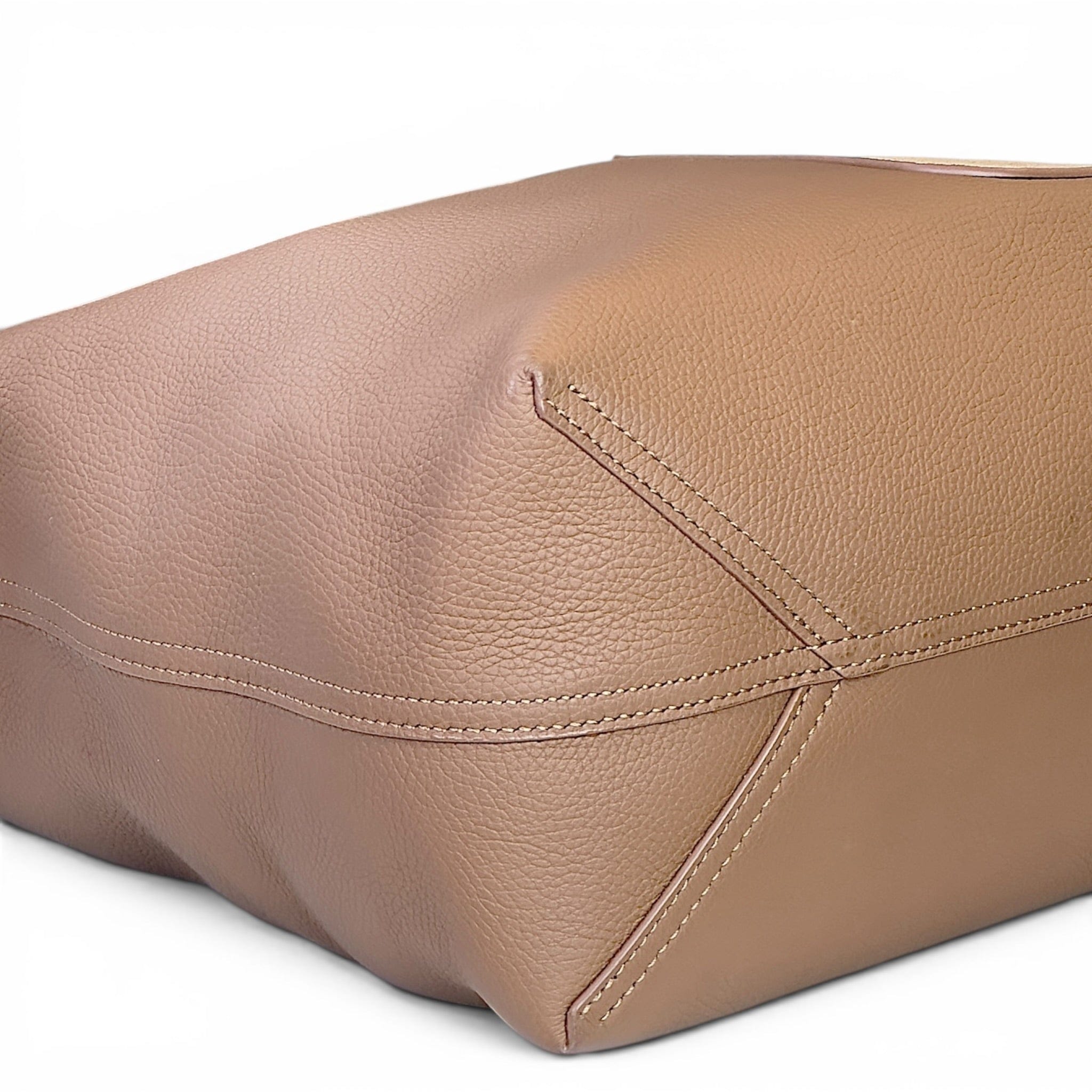 Louis Vuitton Verso Hobo Brown Leather Bag