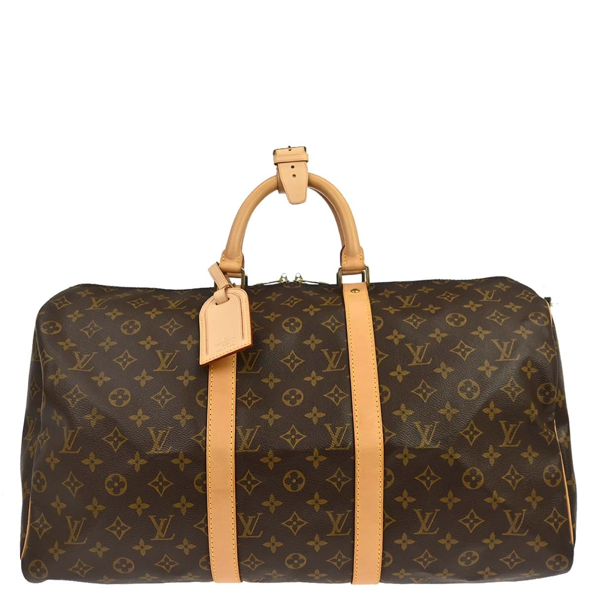 Louis Vuitton 2003 Monogram Keepall 50 Duffle Travel Handbag M41426