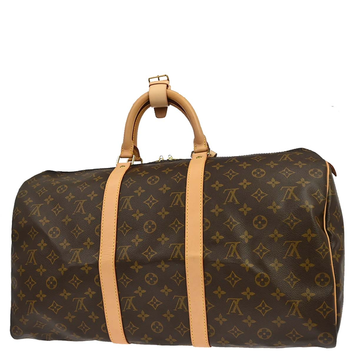 Louis Vuitton 2003 Monogram Keepall 50 Duffle Travel Handbag M41426