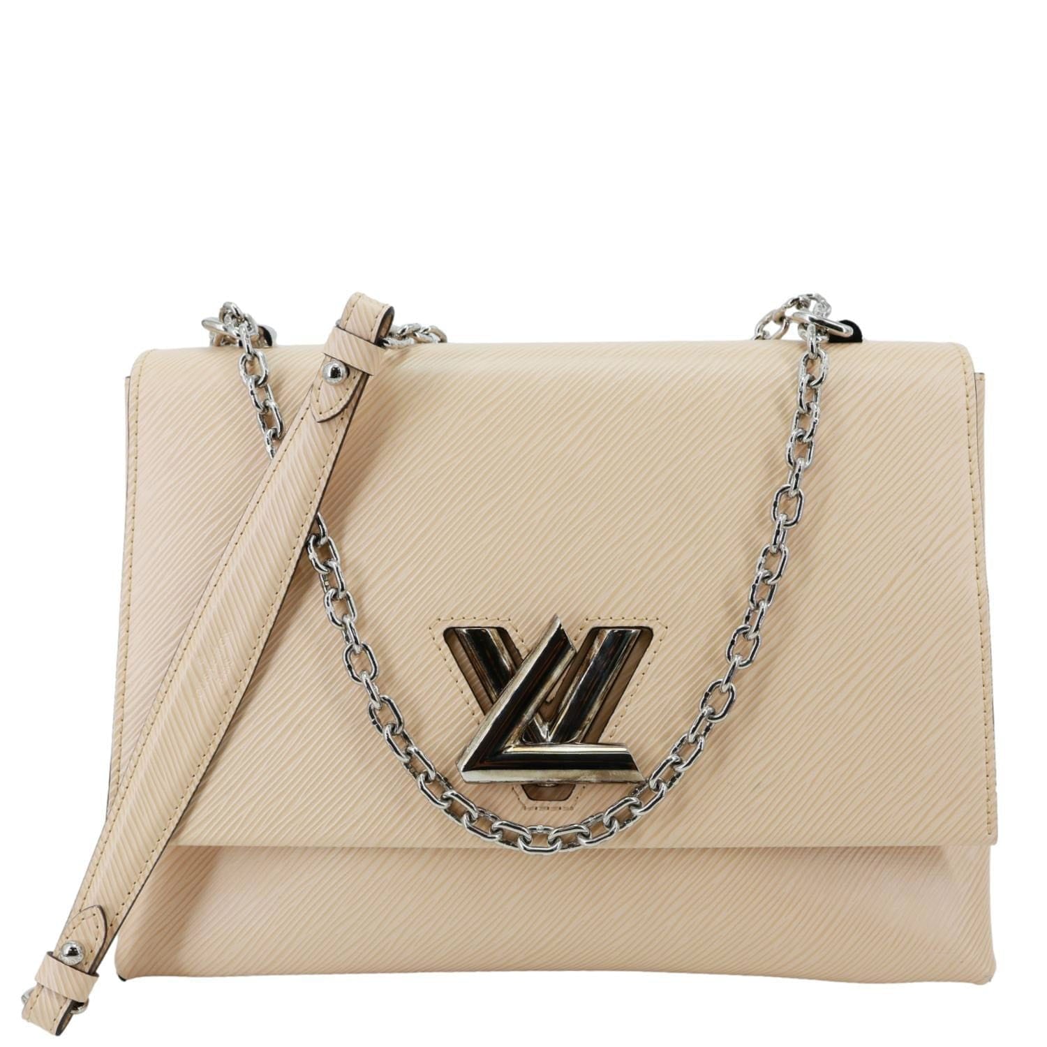 LOUIS VUITTON Twist GM Epi Shoulder Bag Cream