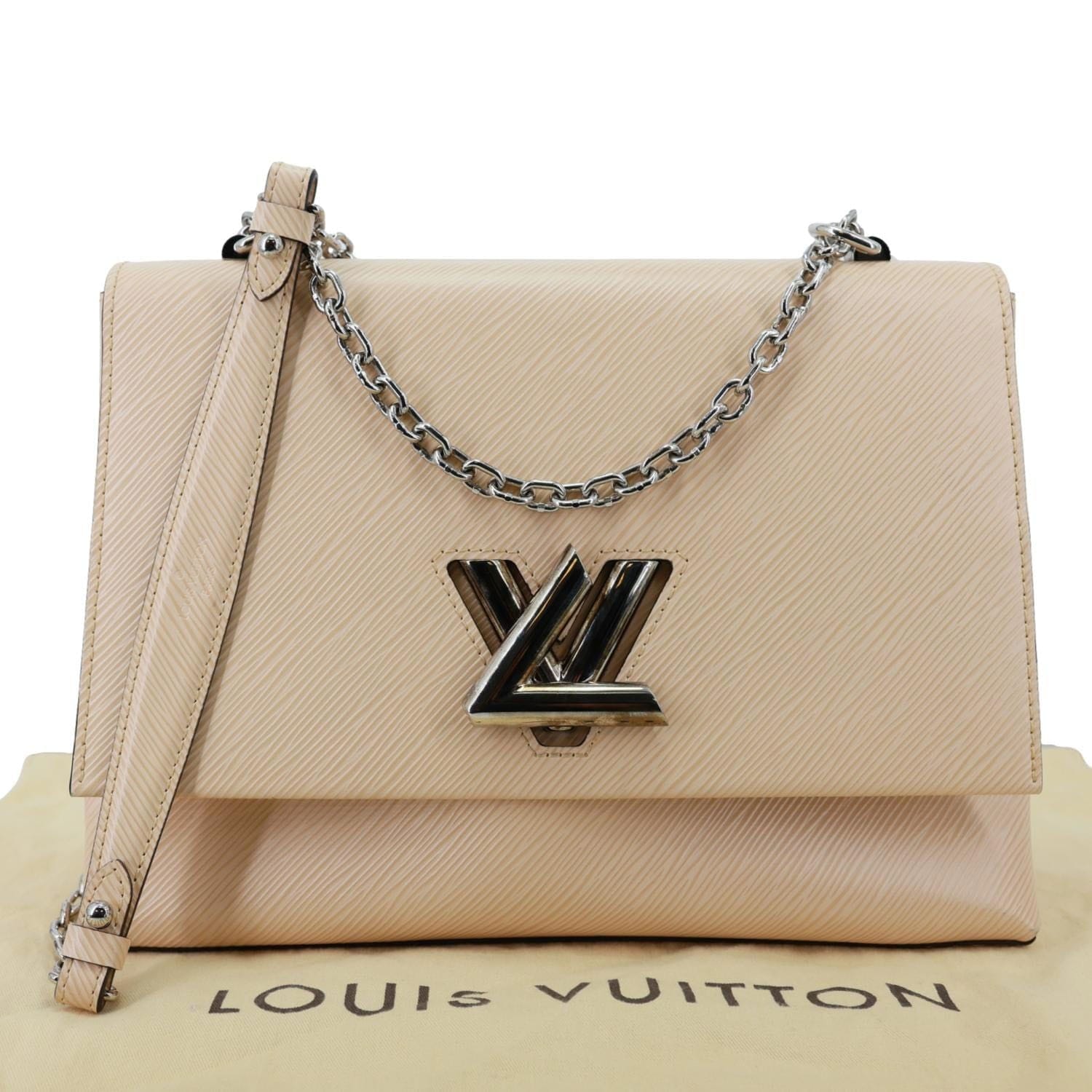 LOUIS VUITTON Twist GM Epi Shoulder Bag Cream