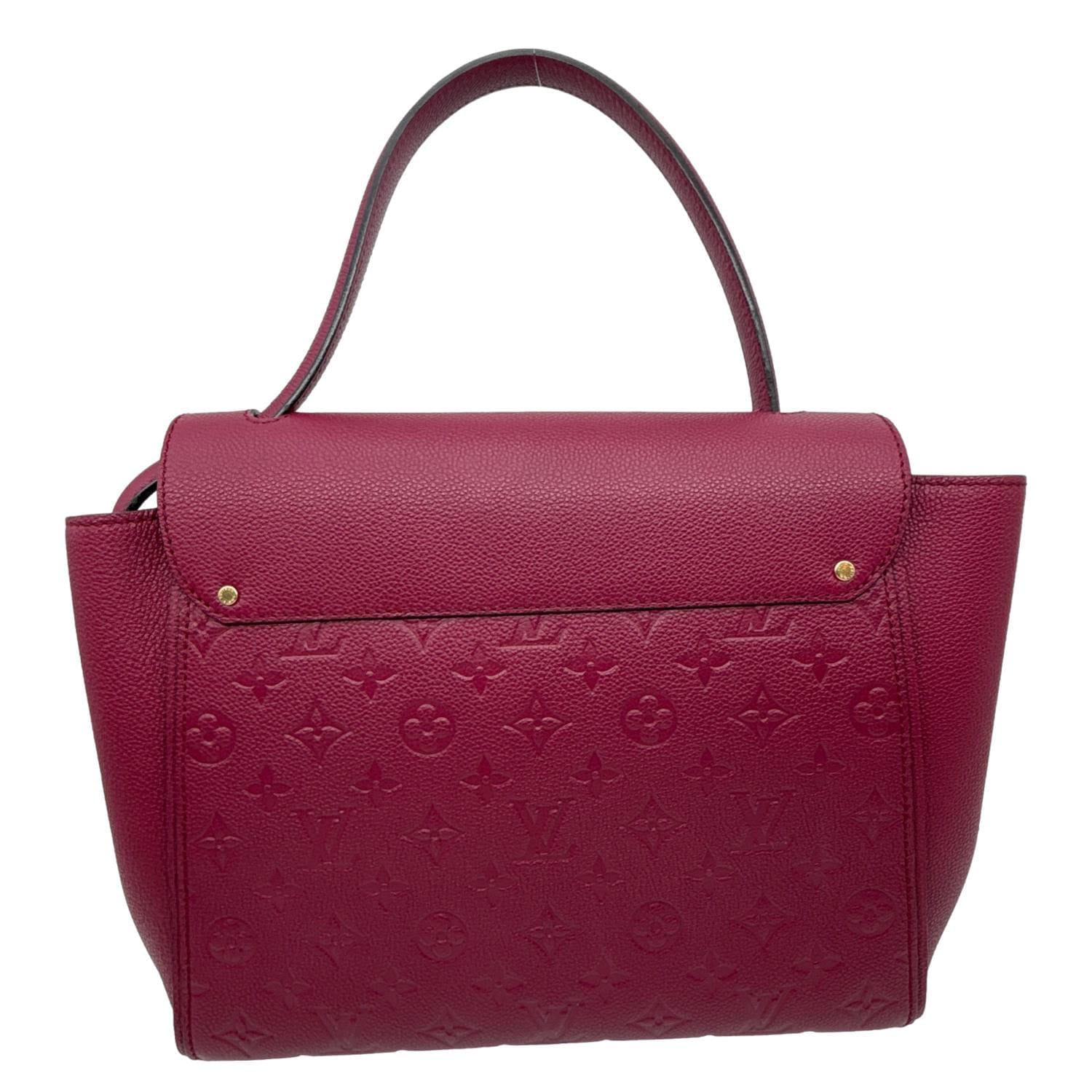 LOUIS VUITTON Trocadero Monogram Empreinte Shoulder Bag Red