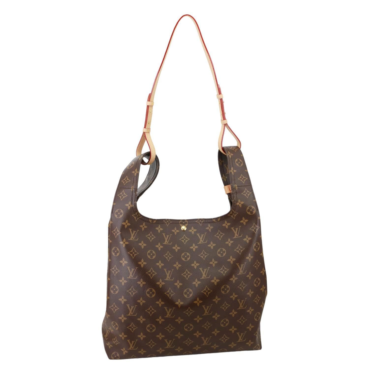 LOUIS VUITTON Atlantis GM Monogram Canvas Shoulder Bag Brown