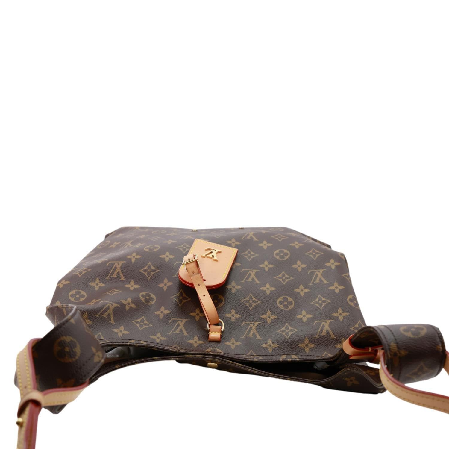 LOUIS VUITTON Atlantis GM Monogram Canvas Shoulder Bag Brown