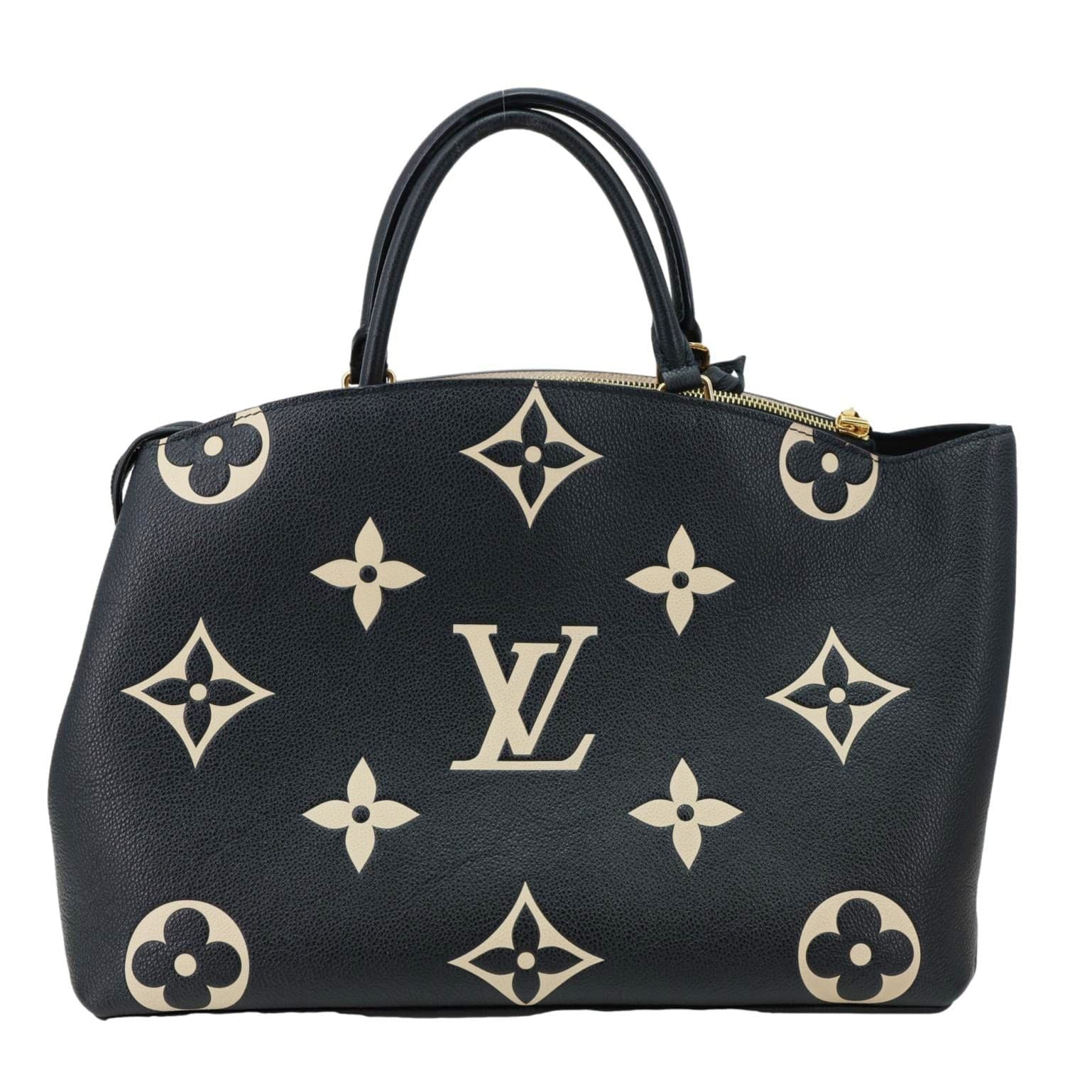 LOUIS VUITTON Grand Palais Monogram Empreinte Leather Shoulder Bag Bicolor