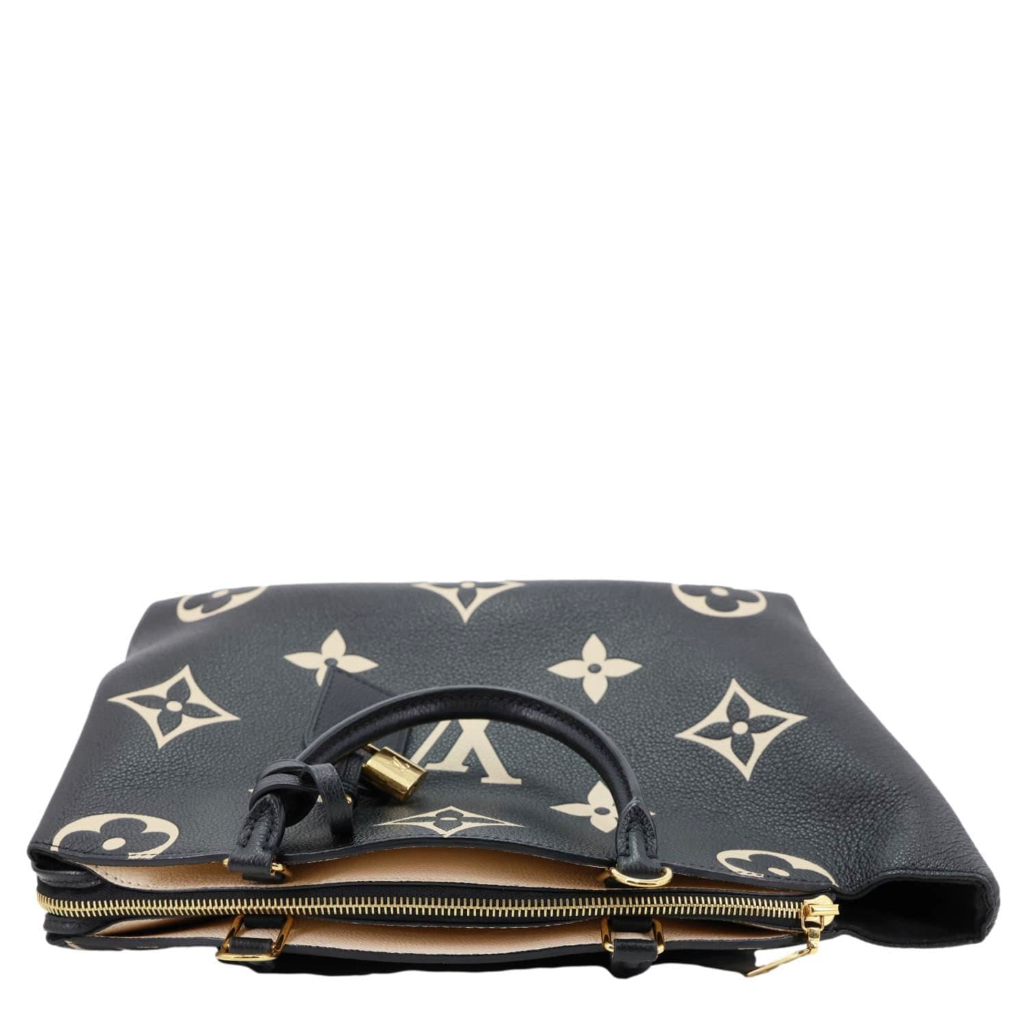 LOUIS VUITTON Grand Palais Monogram Empreinte Leather Shoulder Bag Bicolor