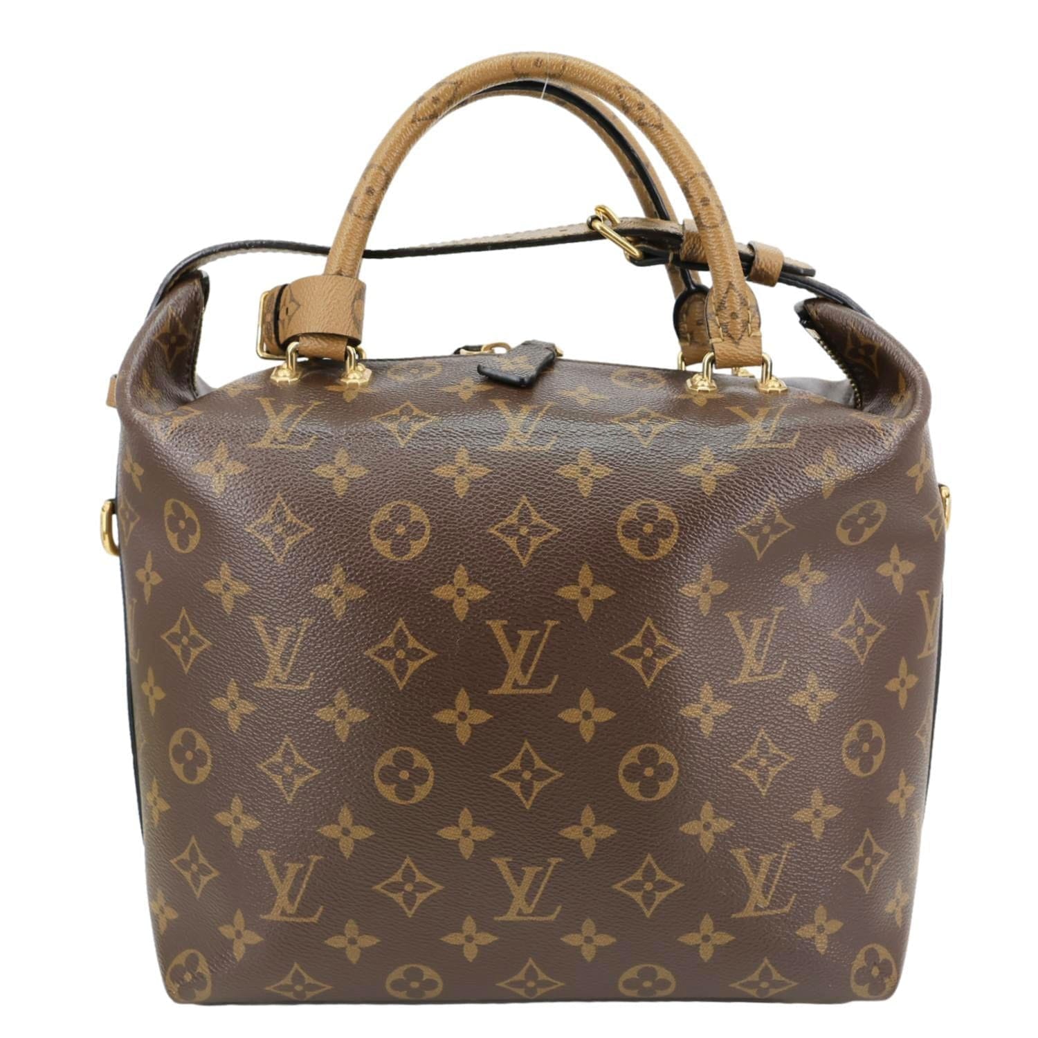 LOUIS VUITTON City Cruiser Reverse Monogram Canvas Shoulder Bag Brown