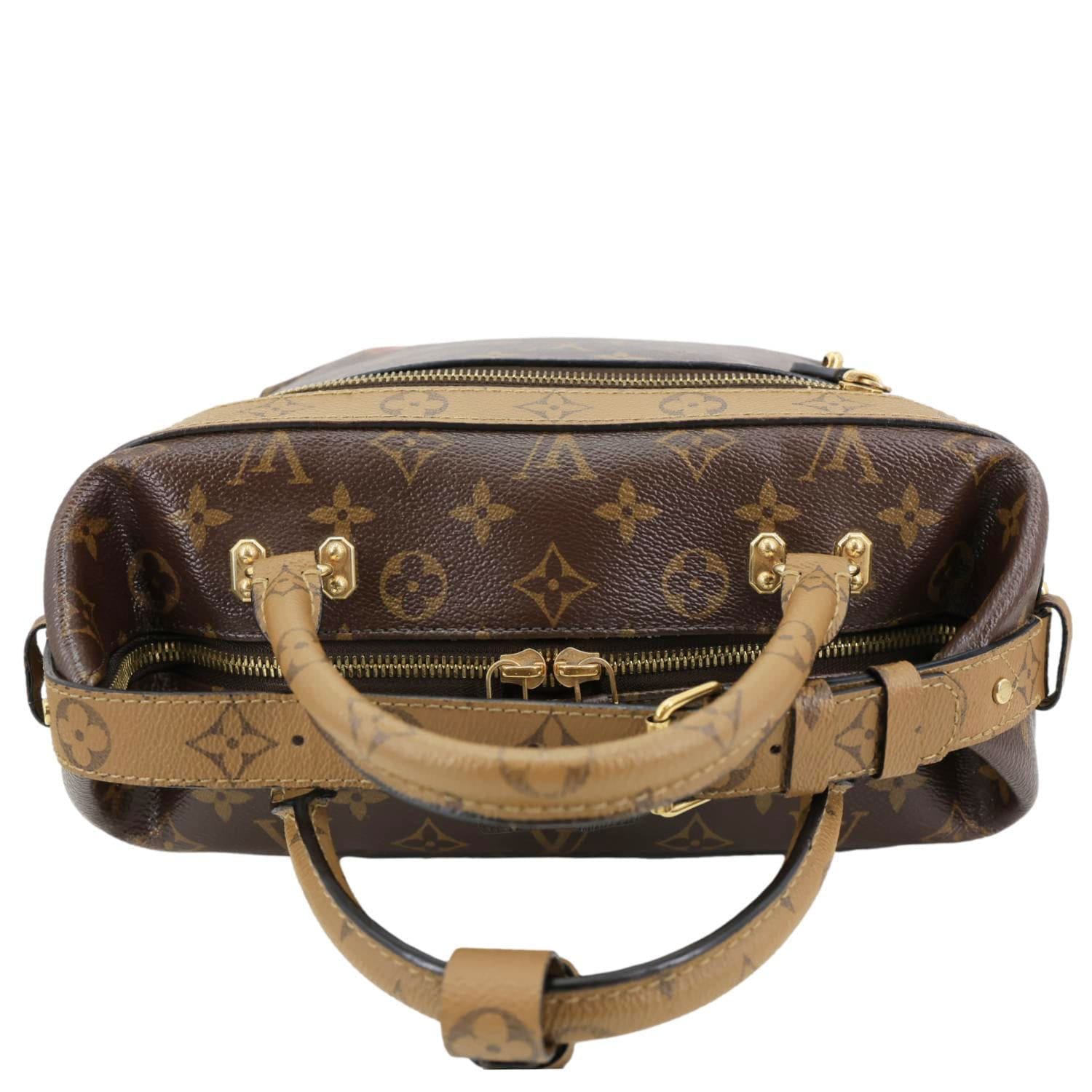 LOUIS VUITTON City Cruiser Reverse Monogram Canvas Shoulder Bag Brown