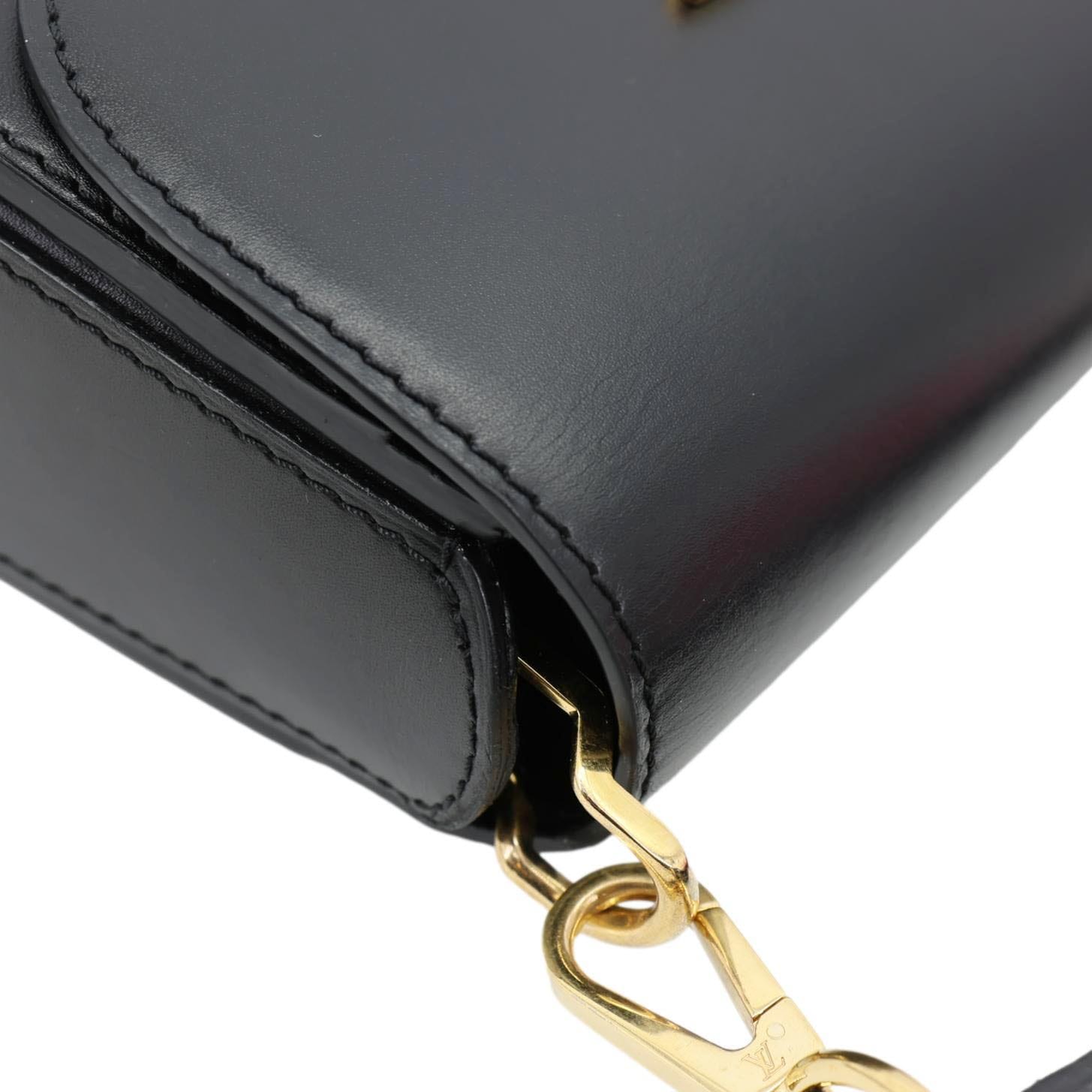 LOUIS VUITTON Vivienne NM Smooth Calfskin Leather Shoulder Bag Black