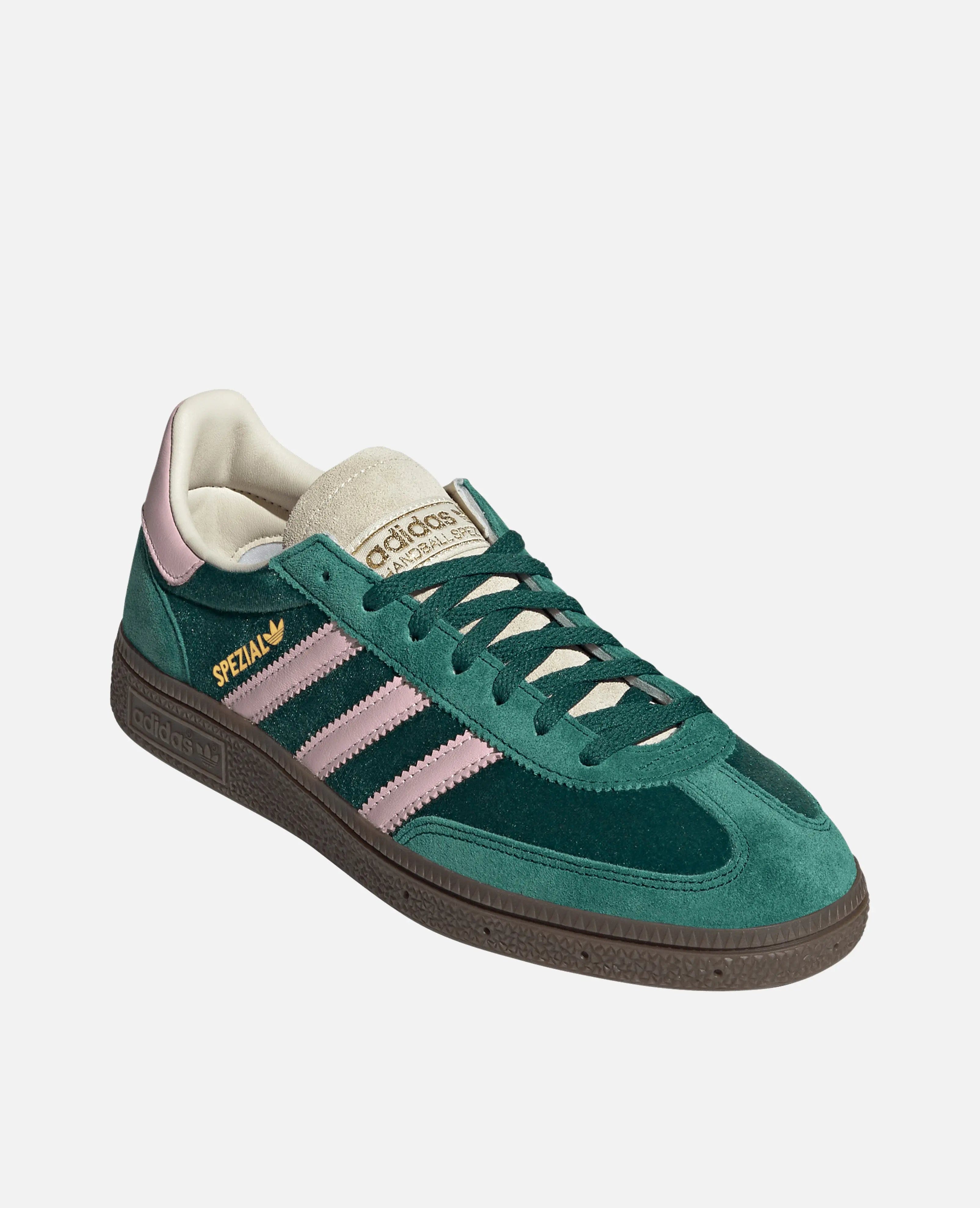 adidas Handball Spezial (Collegiate Green/Clear Pink/Cream White)