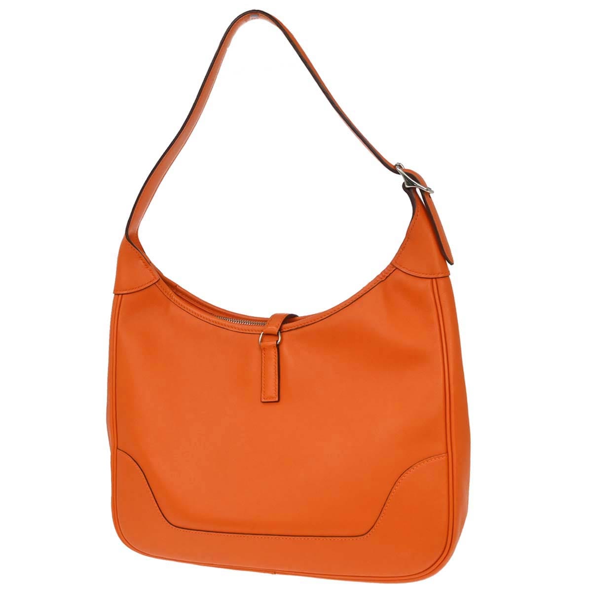 Hermes 2006 Orange Swift Trim 31 Shoulder Bag