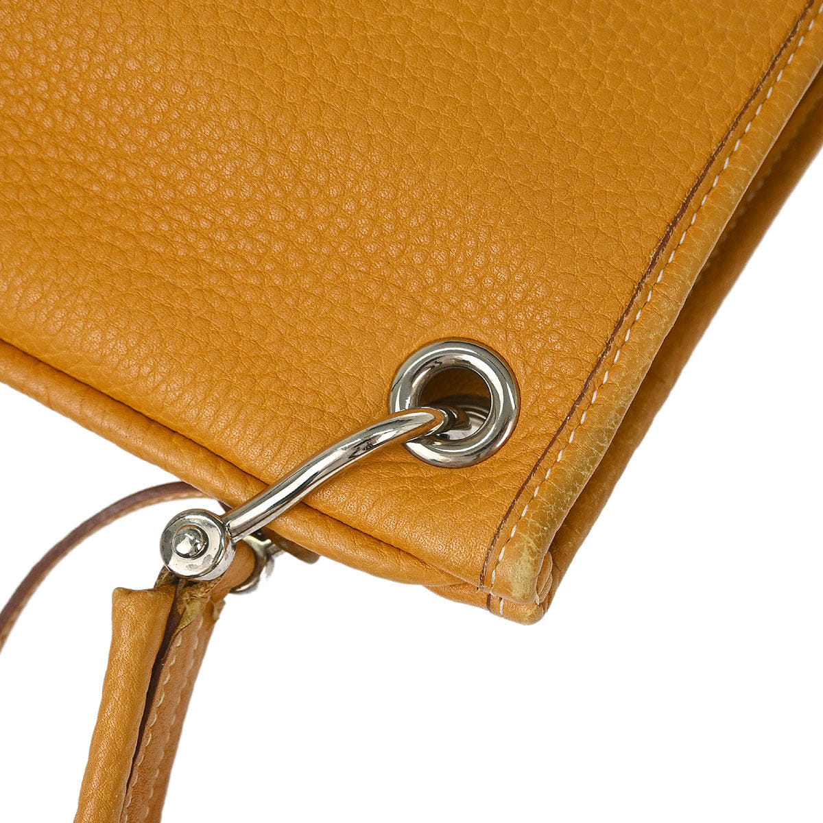 Hermes Natural Sable Fjord Manille Shoulder Bag