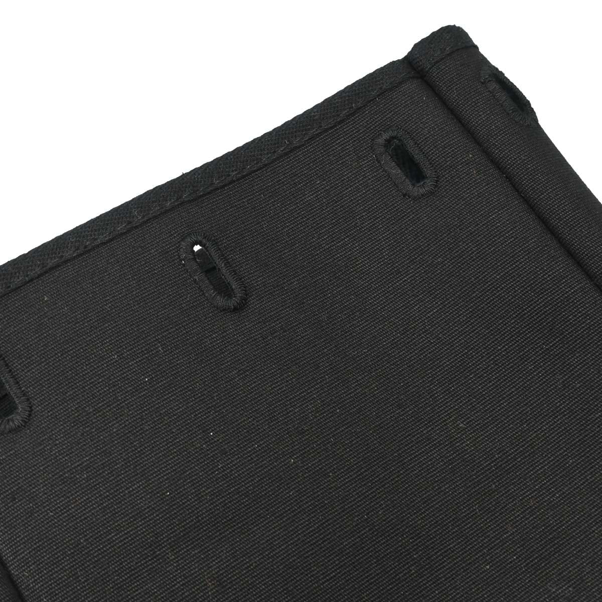 Hermes Black Natural Toile Officier GM Herbag TPM 2 in 1 Shoulder Bag