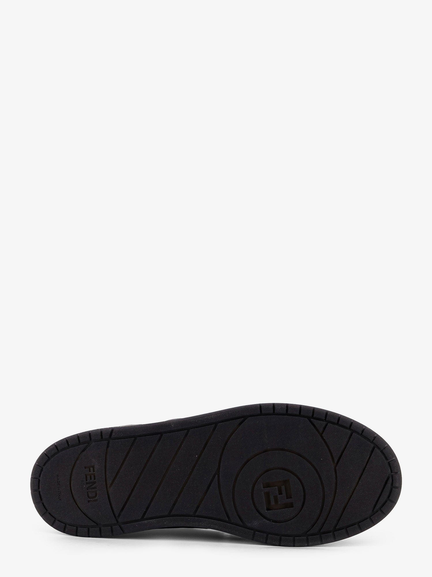 Fendi Match sneakers in FF jacquard fabric and suede