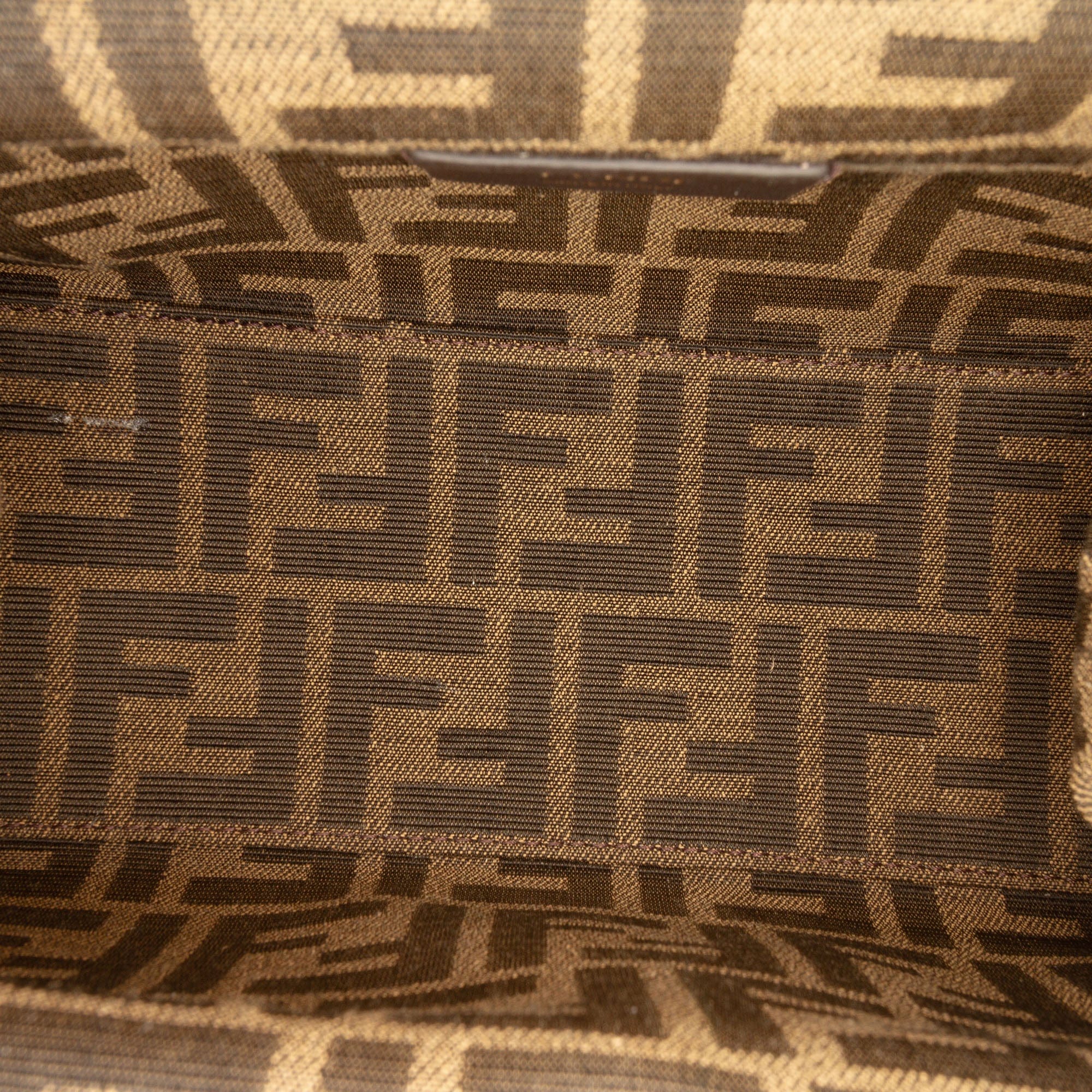 Fendi Small Shearling Fendi First Crossbody