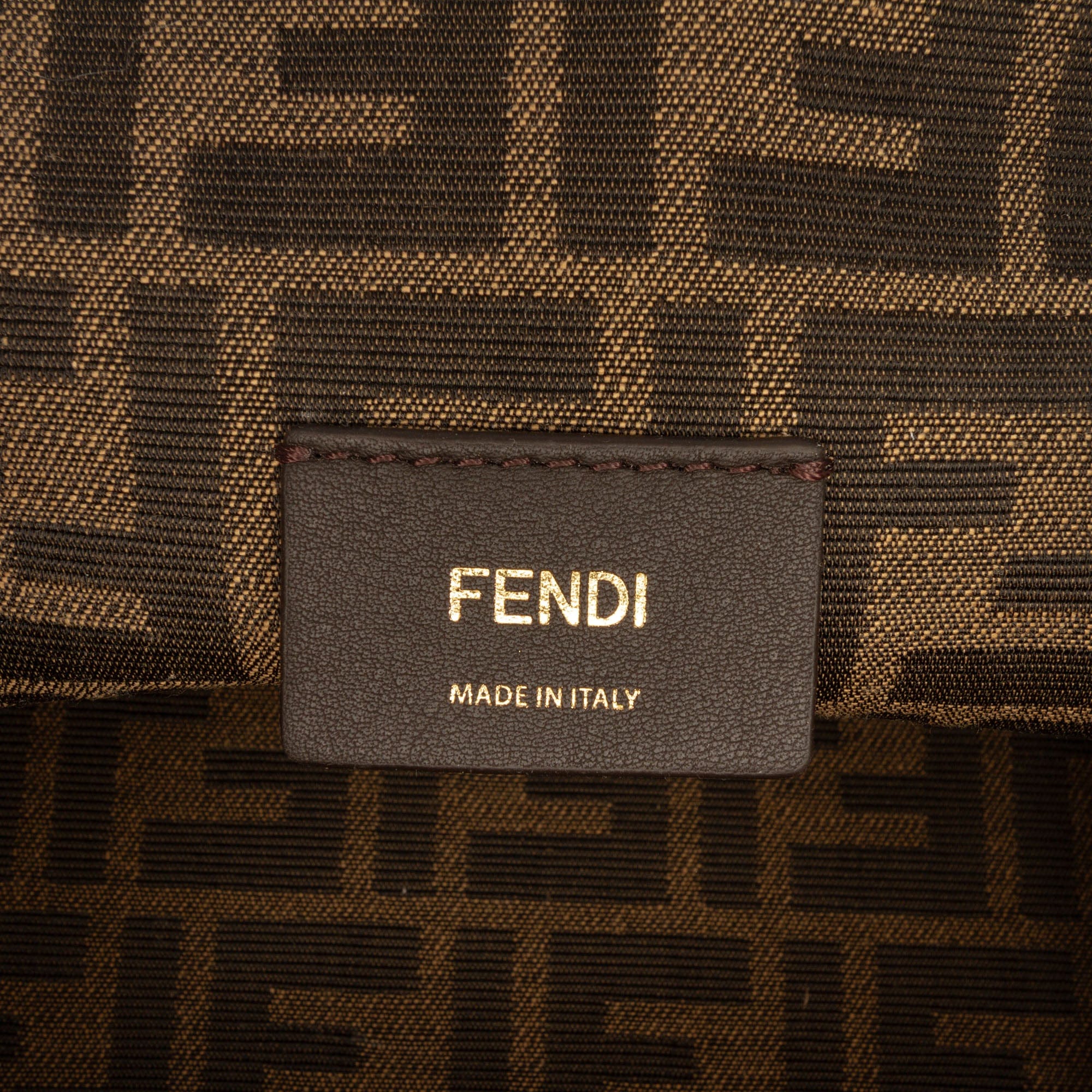 Fendi Small Shearling Fendi First Crossbody