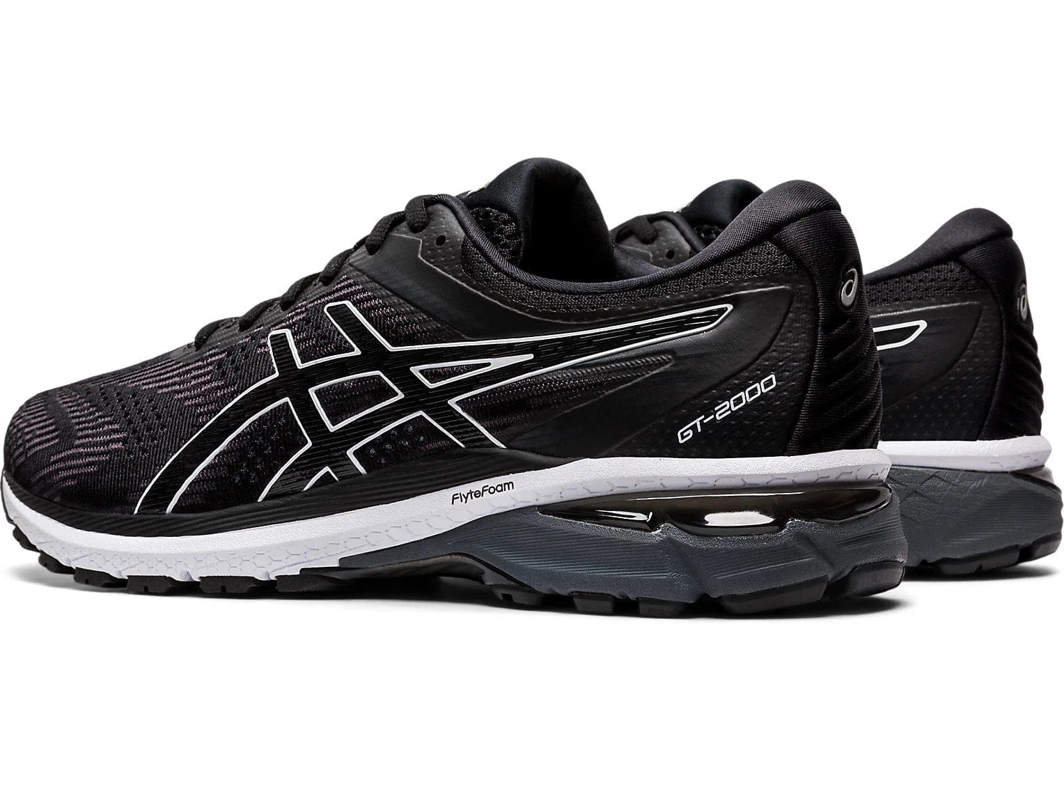 Asics GT - 20001011A690 - 002 Sneakers Men's Black White Running Shoes RHS8897