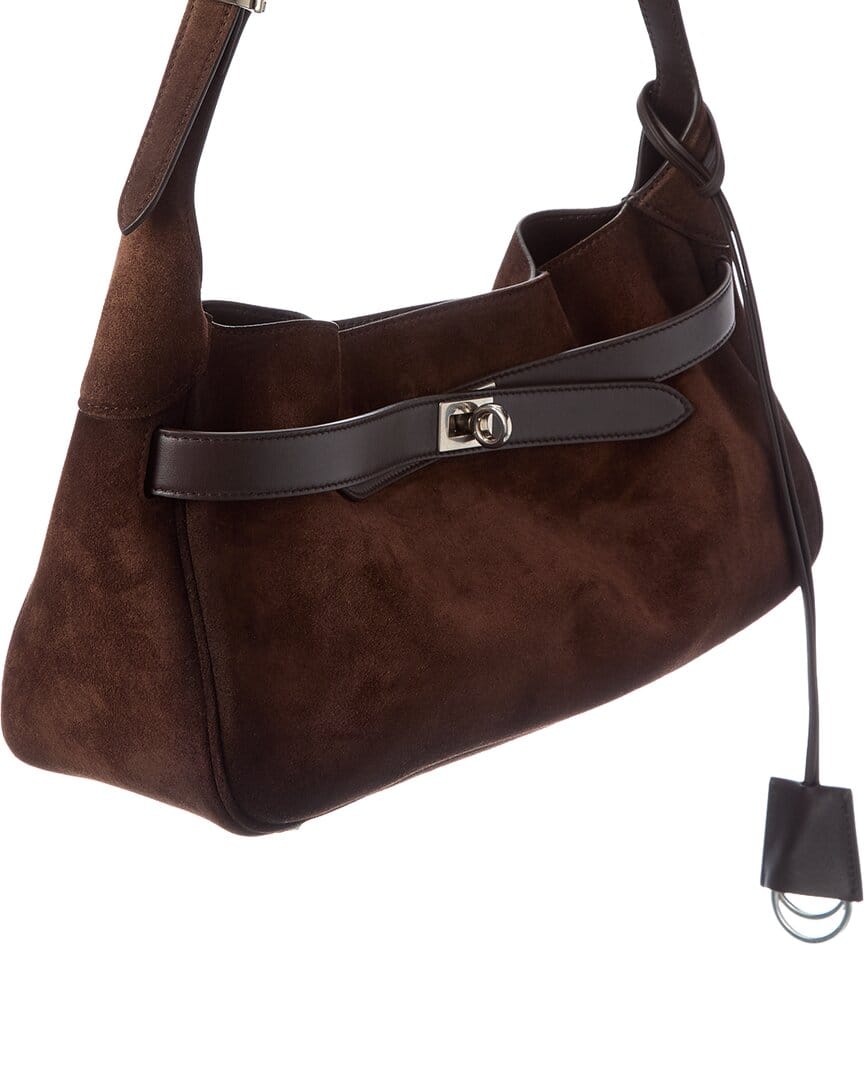 Balenciaga Suede Shoulder Bag