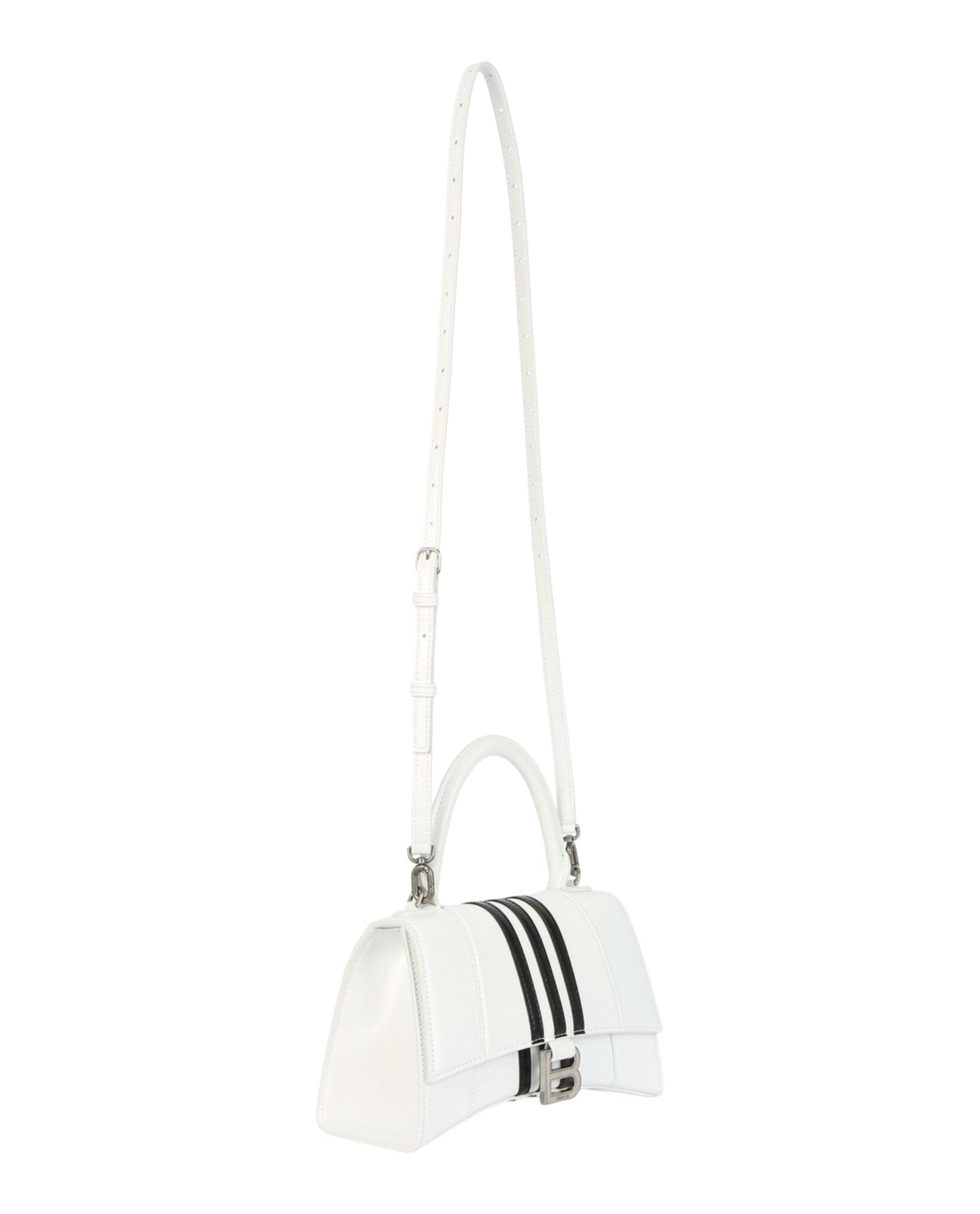 Balenciaga Womens Adidas x Limited Edition Hourglass Shoulder Bag