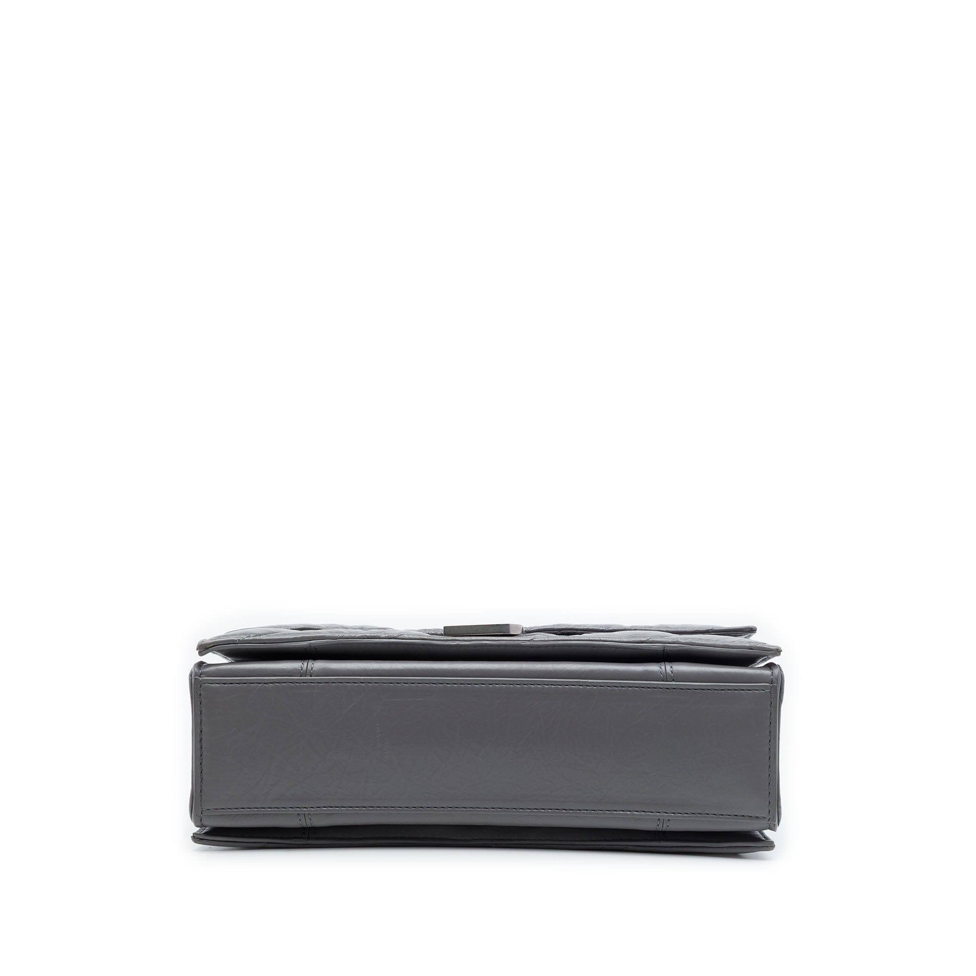 Balenciaga Small Metallic Calfskin Crush Chain Shoulder Bag