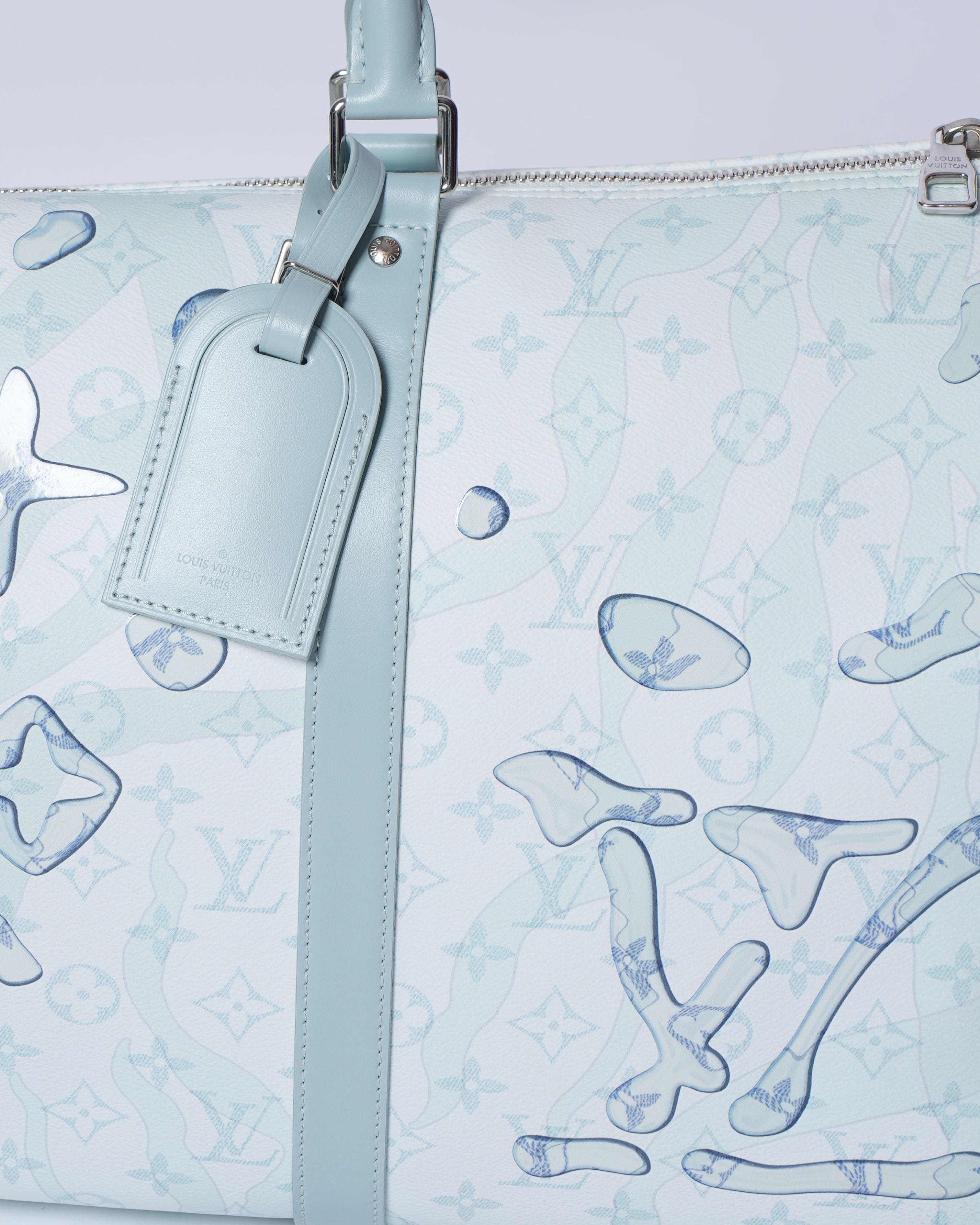 Louis Vuitton New Louis vuitton Keepall Bandoulier Bag Limited Edition Aquagarden Monogram Canvas 50