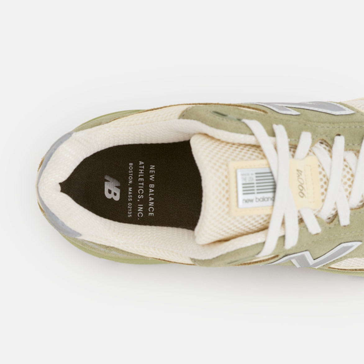New Balance 990V4 MADE IN USA OLIVE LEAF