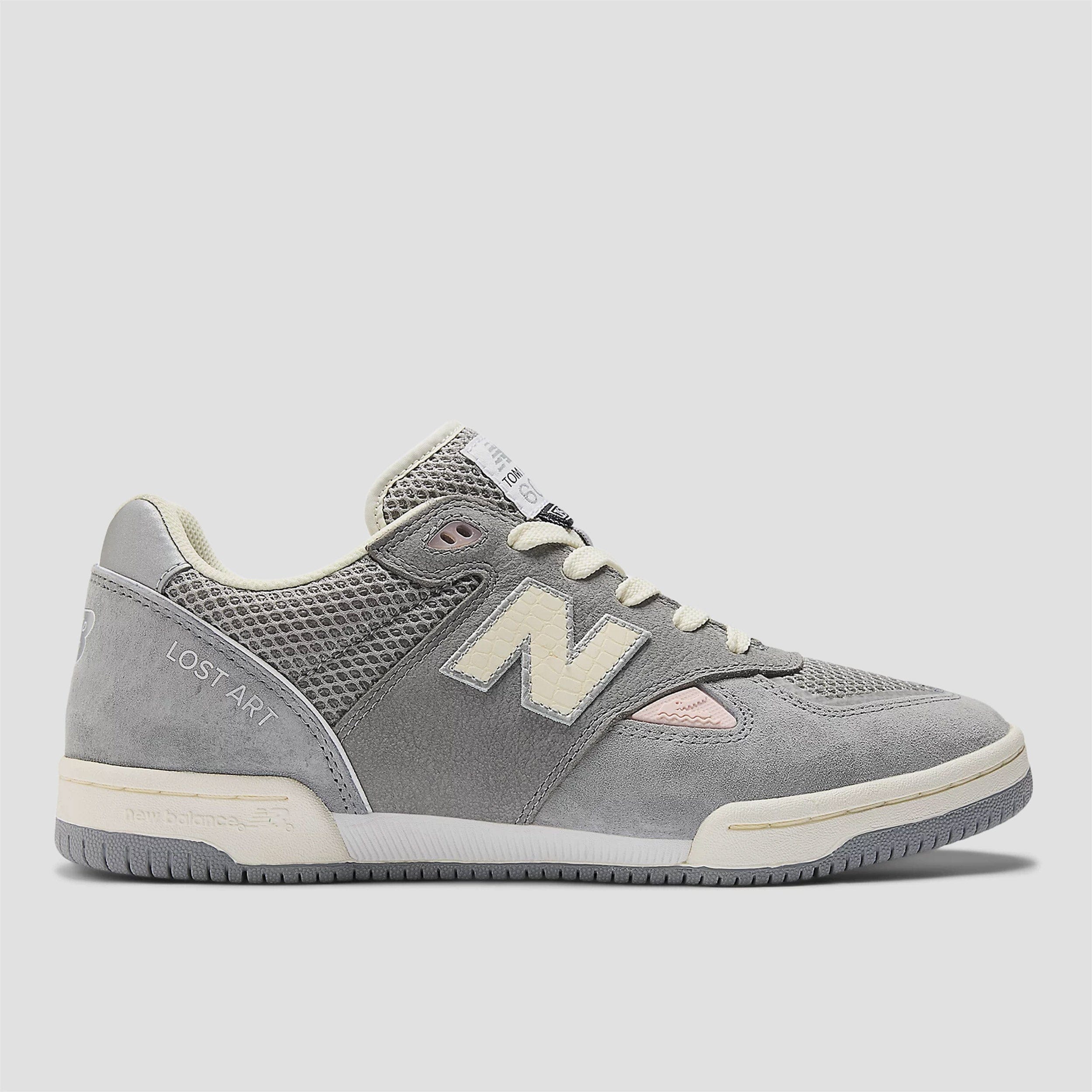 New Balance Numeric x Lost Art 600 Tom Knox Skate Shoes Grey