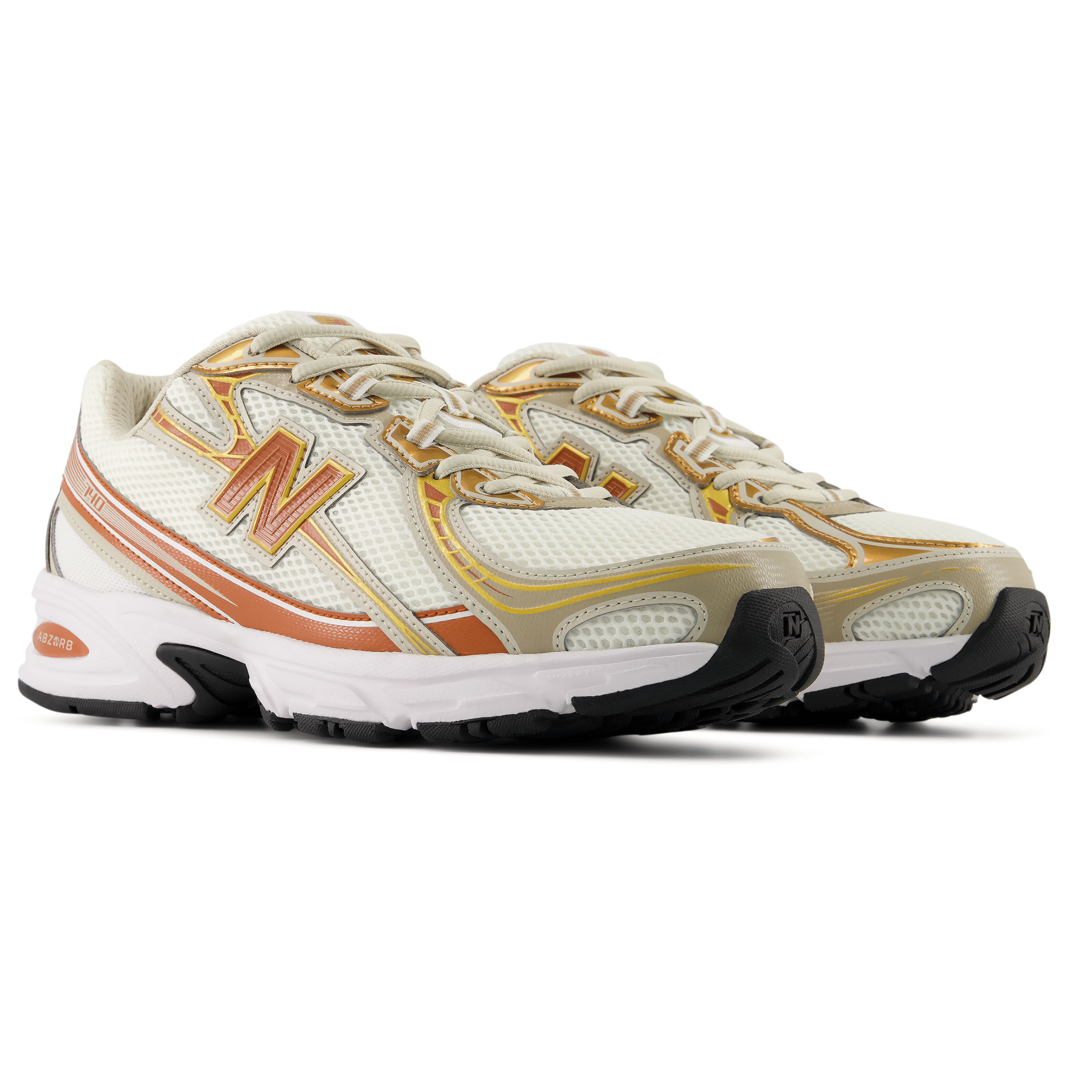 New Balance Men's U740741 White/Orange