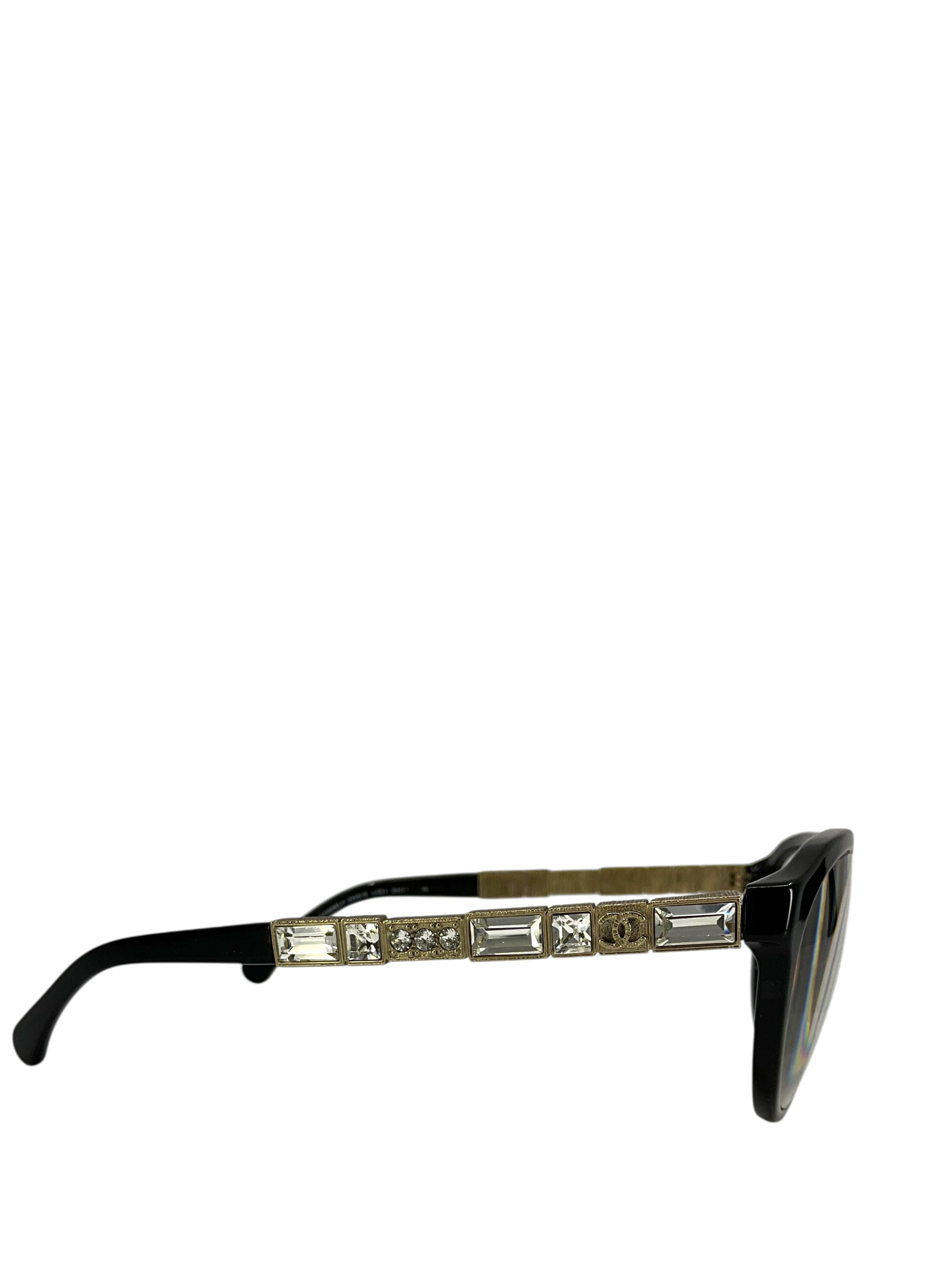 Chanel 3306 - B Crystal CC Logo Eyeglasses