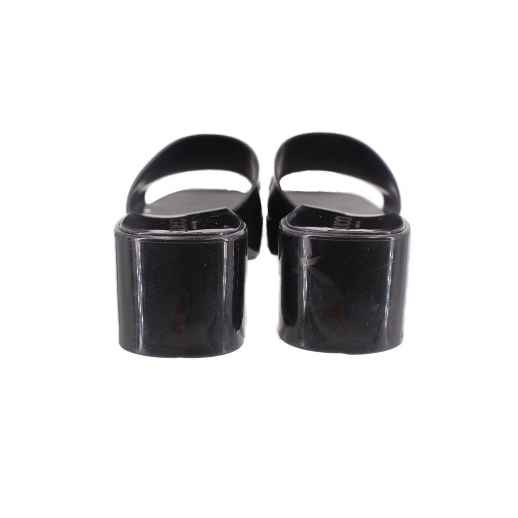 Gucci RUBBER SANDALS BLACK 40 EU | 10 US