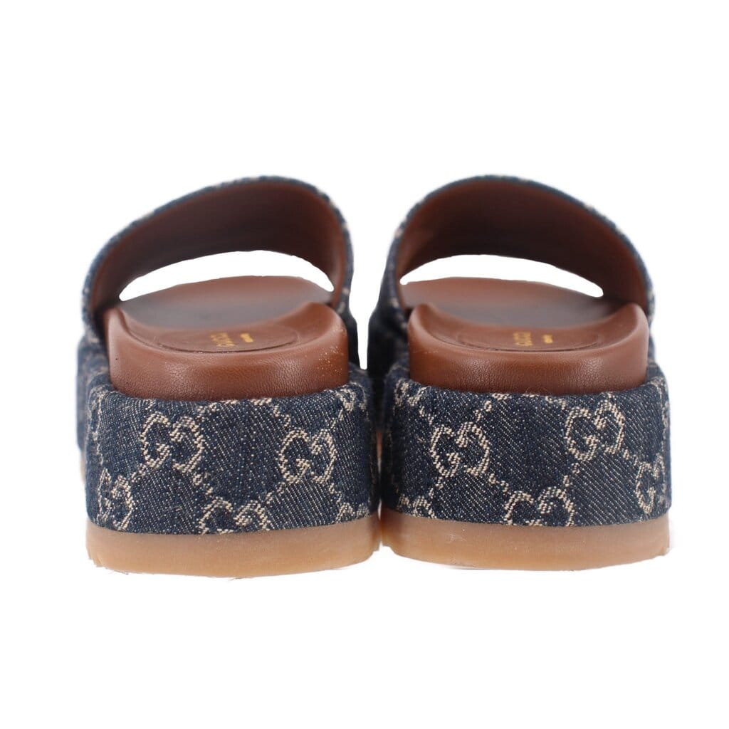 Gucci ANGELINA SANDALS DENIM 34 EU | 5 US