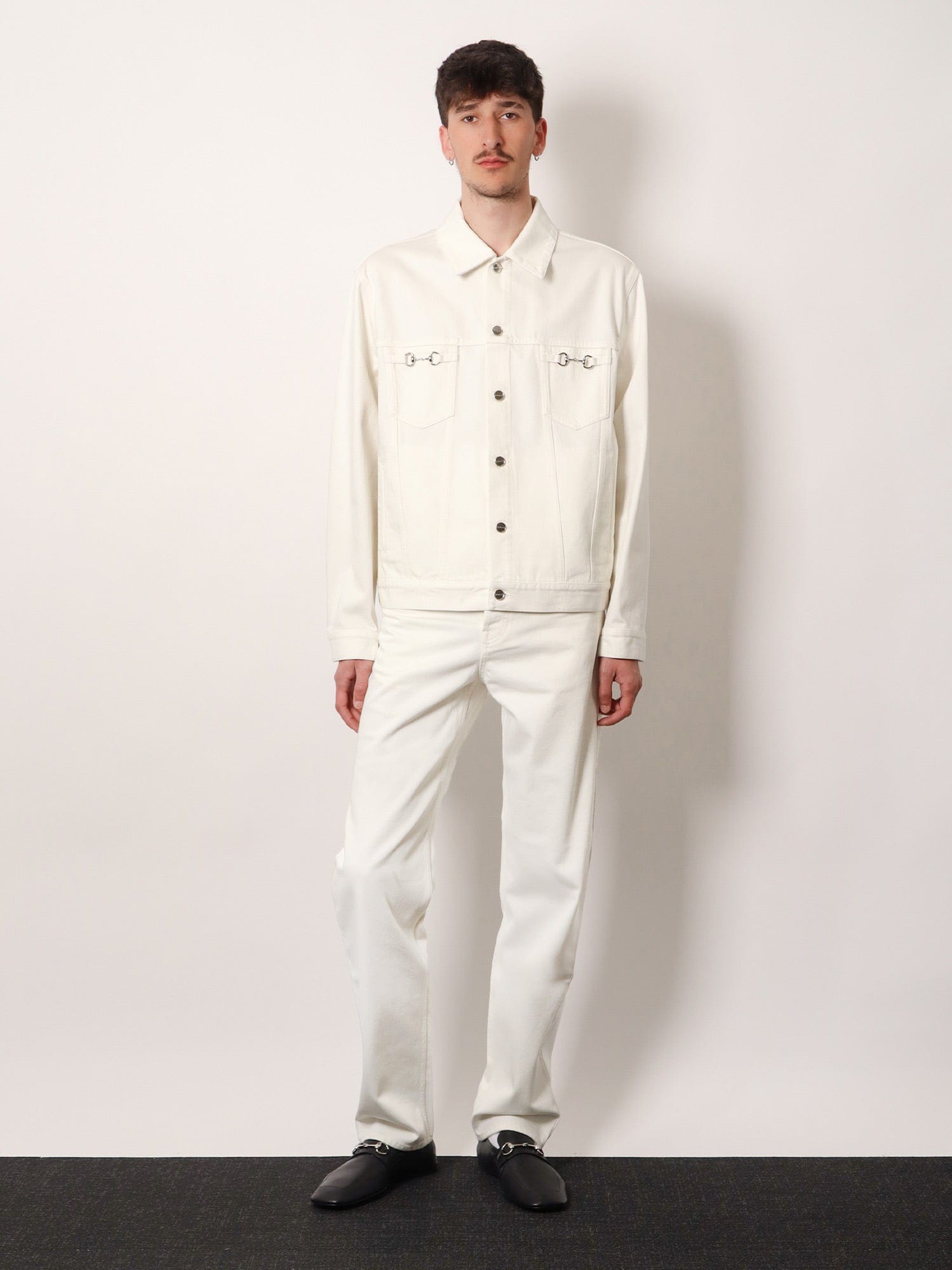 Gucci White denim jacket