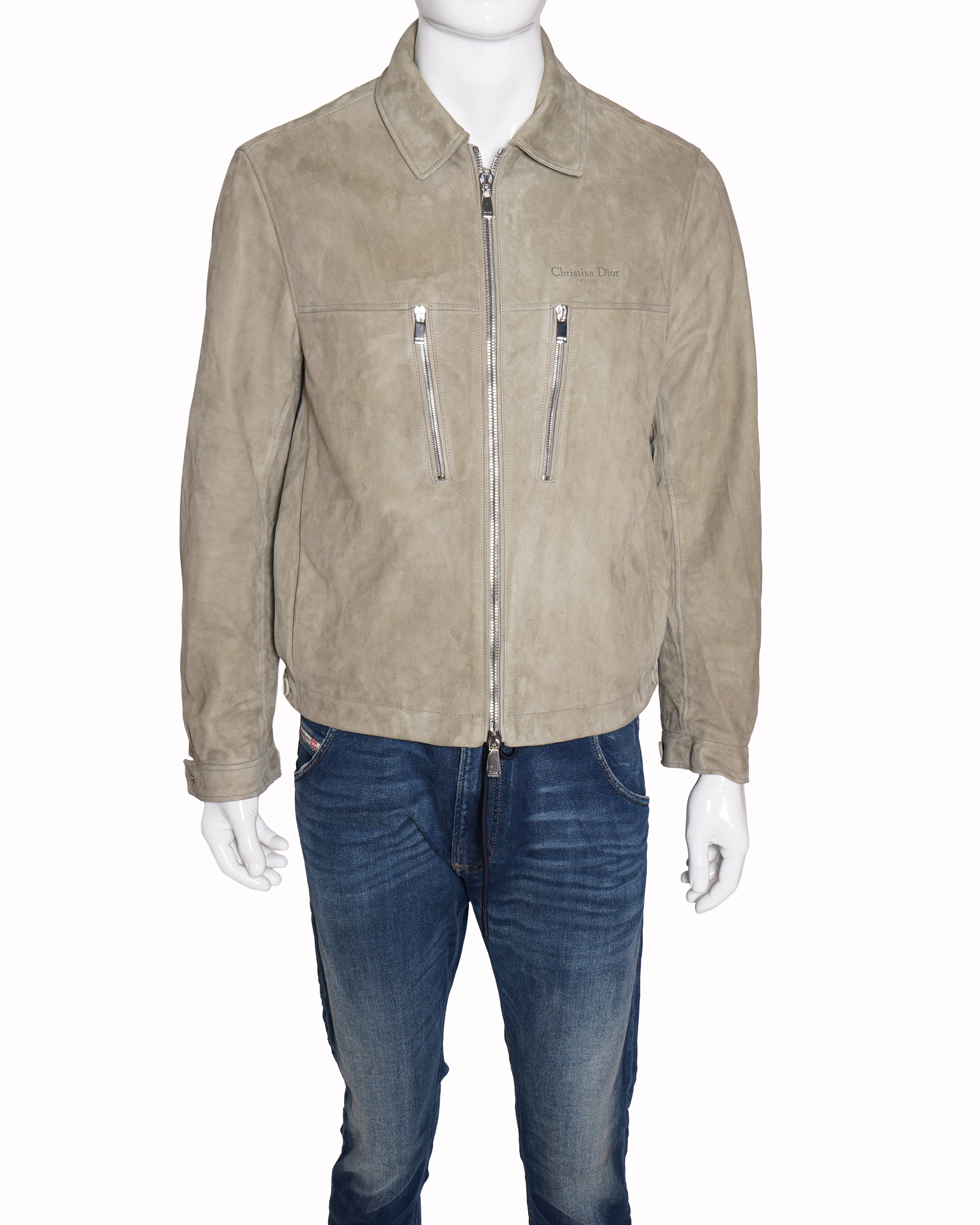 Dior Christian dior suede lambskin jacket
