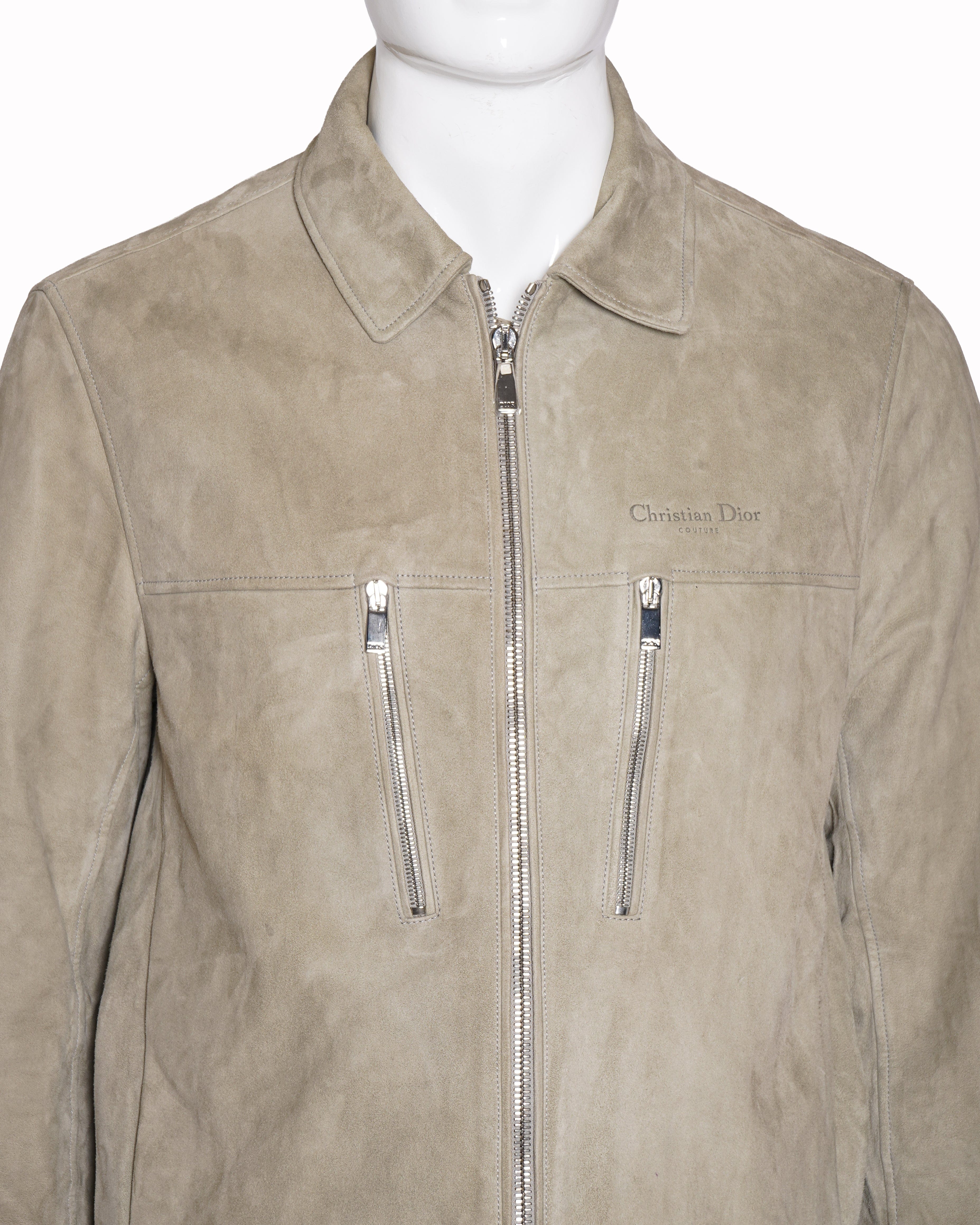 Dior Christian dior suede lambskin jacket