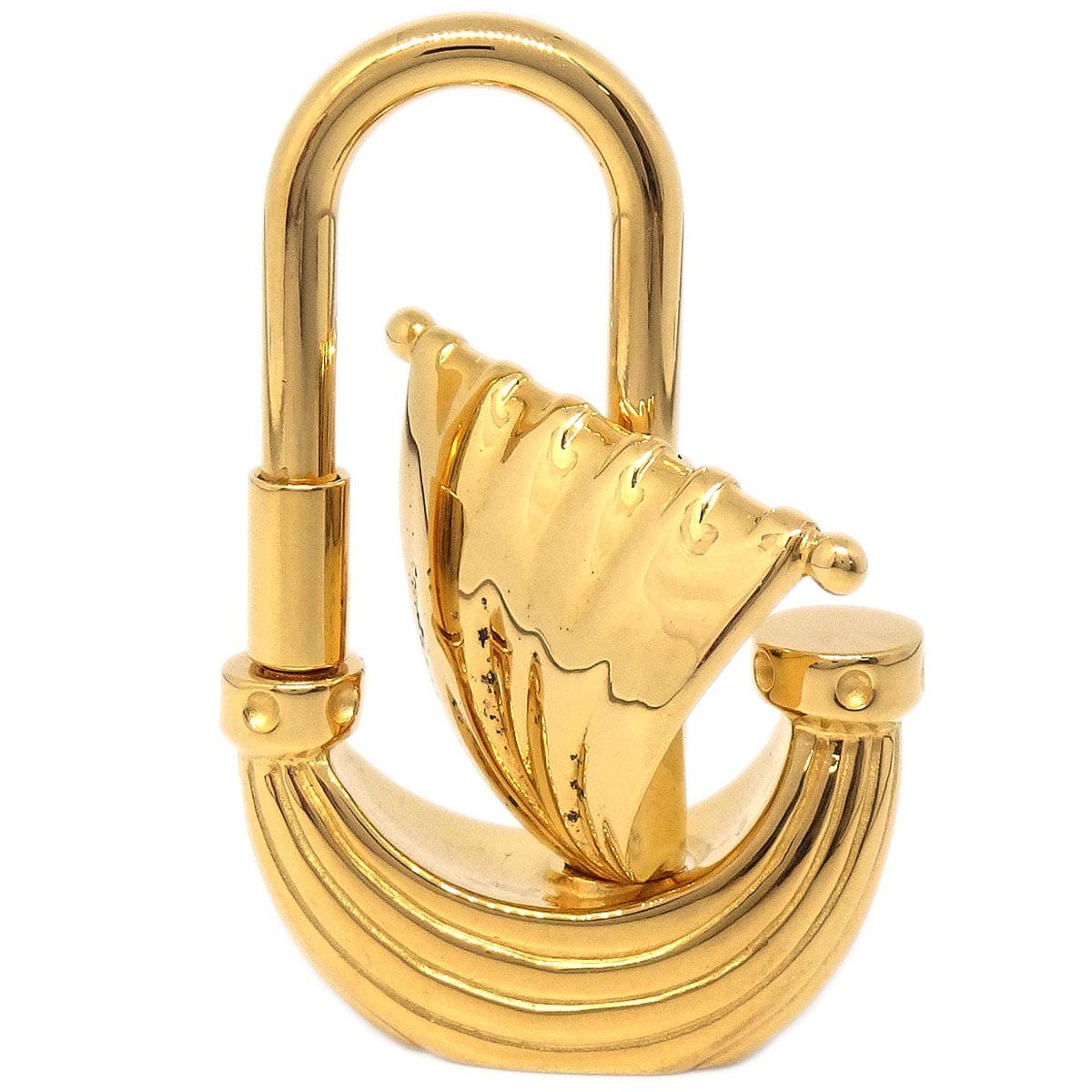 Hermes 2006 Limited Edition L’ Air de Paris Yacht Cadena Lock Bag Charm Small Good