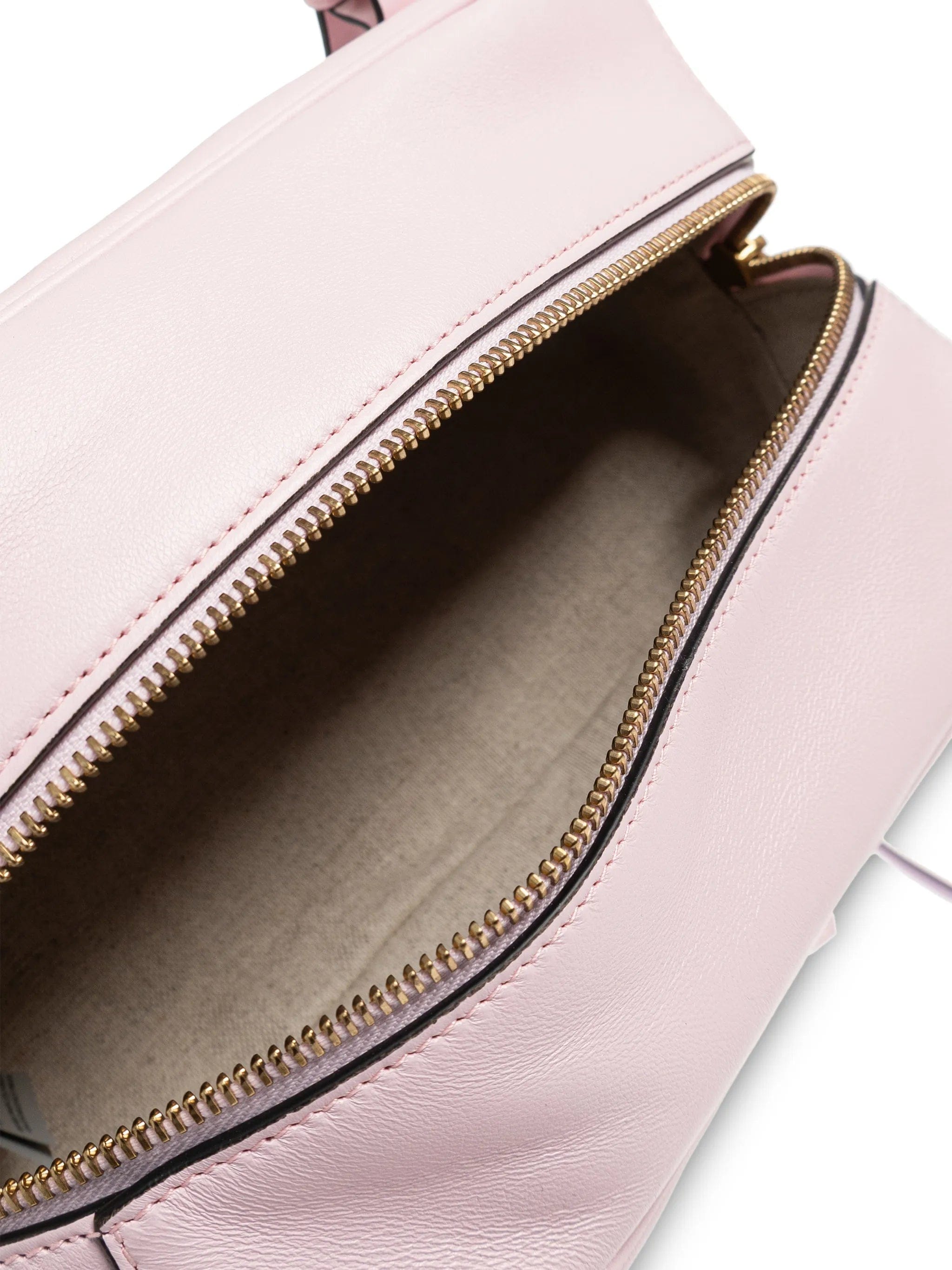 Versace Emblème leather shoulder bag