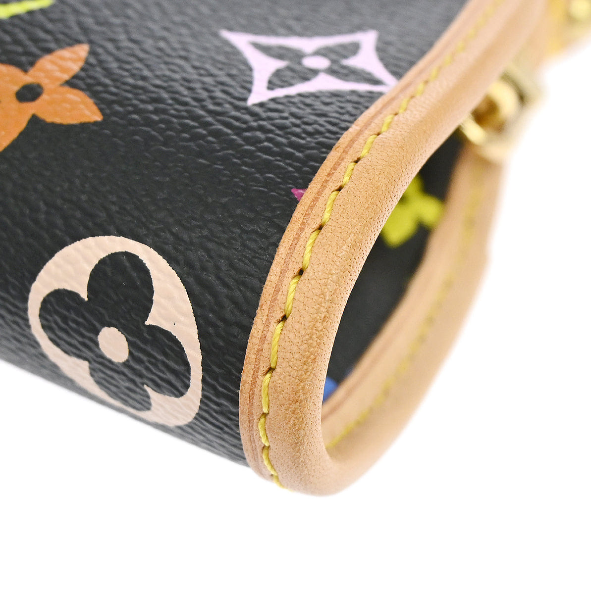 Louis Vuitton 2005 Black Multicolor Shirley Shoulder Bag M40050