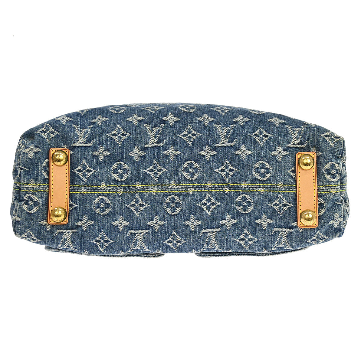 Louis Vuitton 2005 Monogram Denim Baggy GM Shoulder Bag M95048