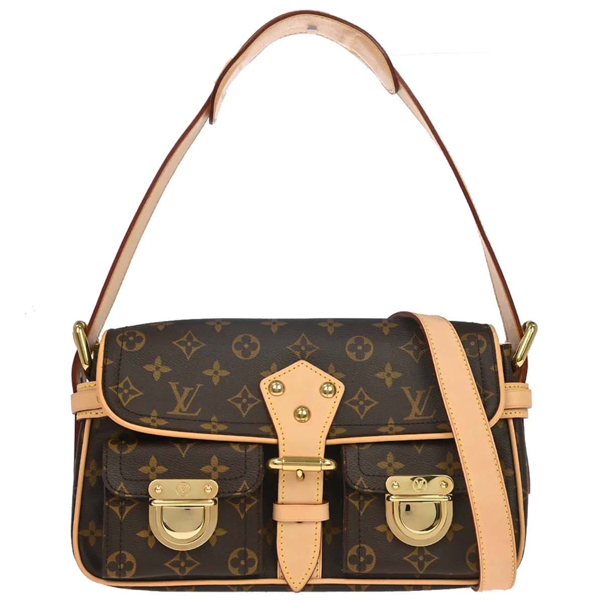 Louis Vuitton 2007 Monogram Hudson PM Shoulder Bag M40027