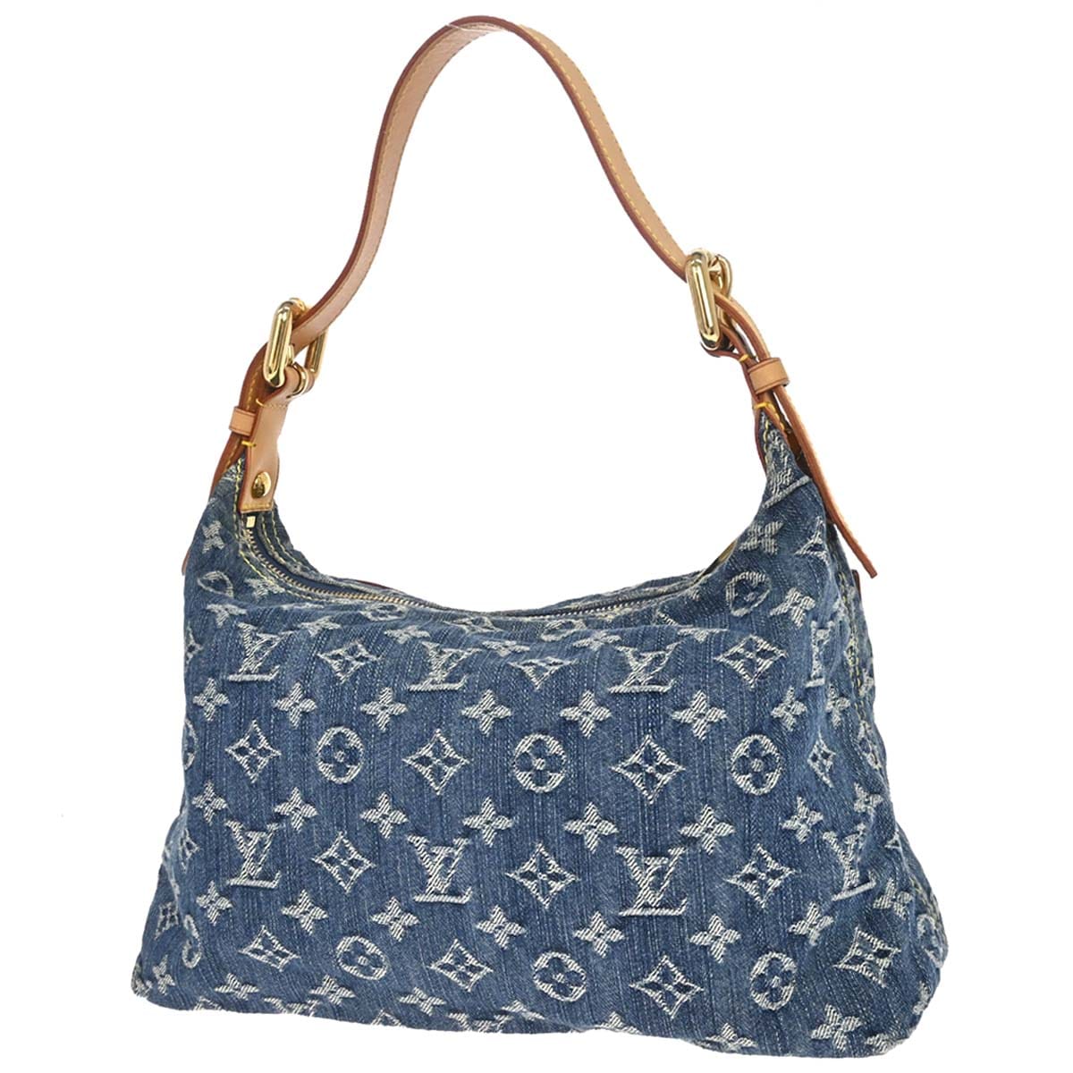 Louis Vuitton Blue Monogram Denim Baggy PM Shoulder Bag M95049