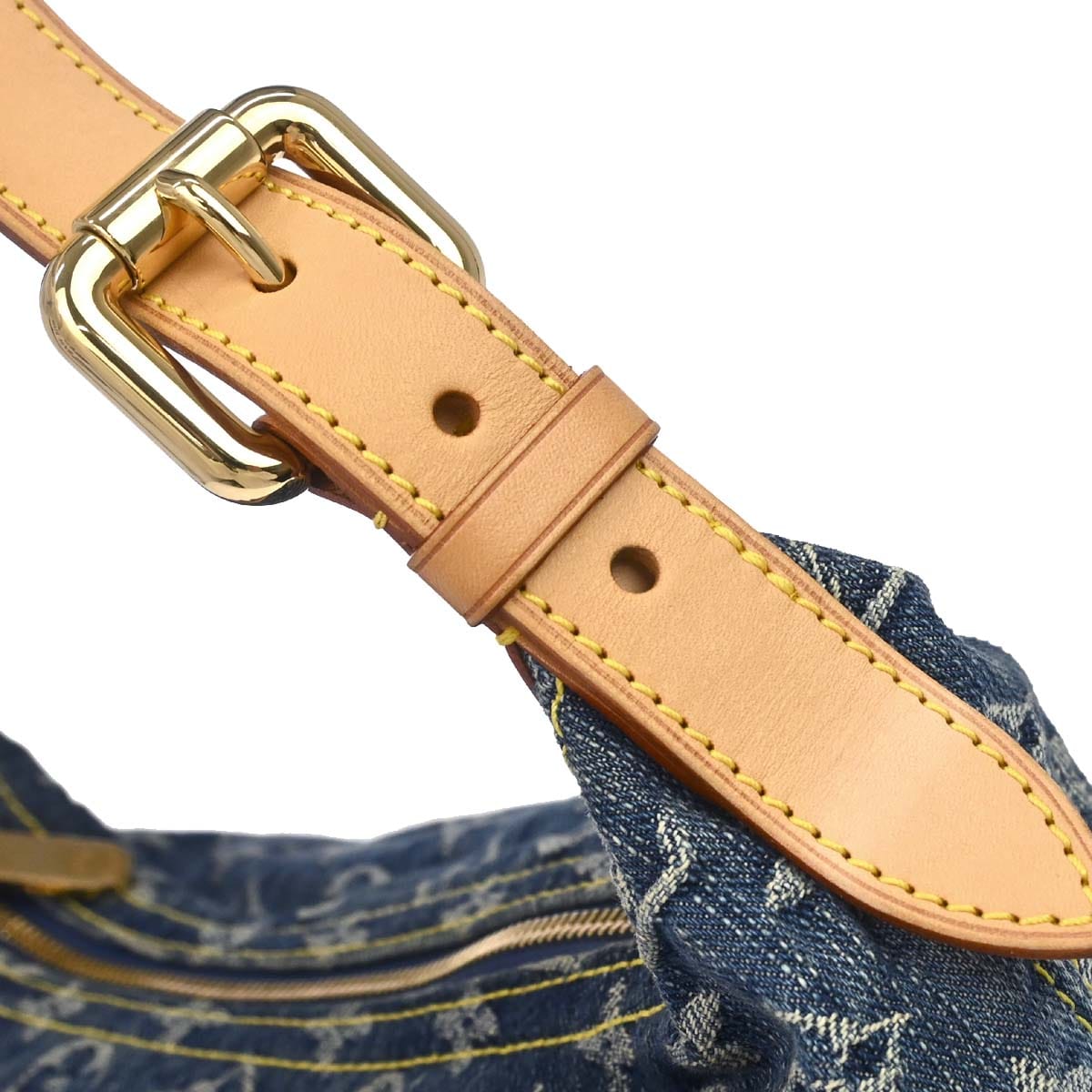 Louis Vuitton Blue Monogram Denim Baggy PM Shoulder Bag M95049