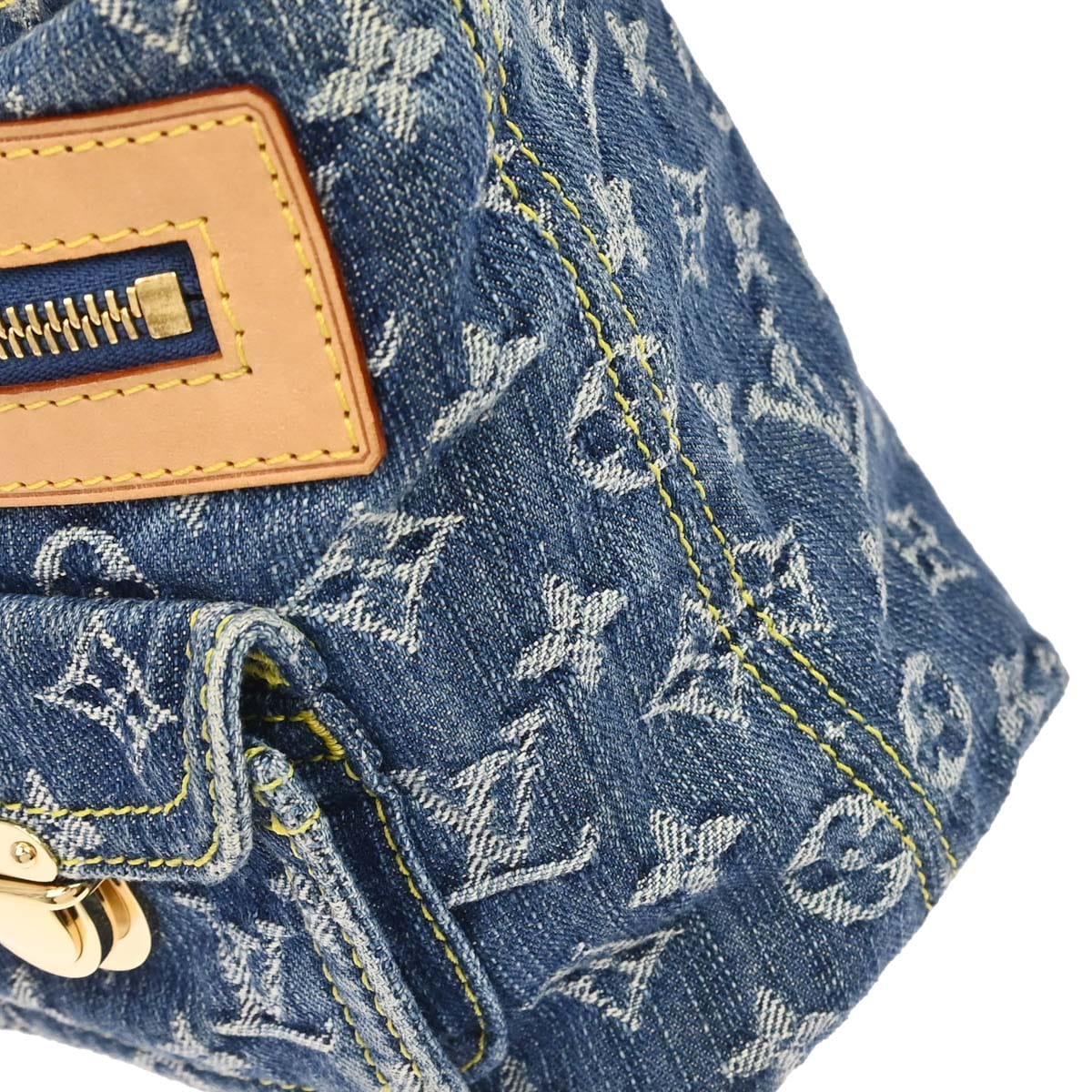 Louis Vuitton Blue Monogram Denim Baggy PM Shoulder Bag M95049