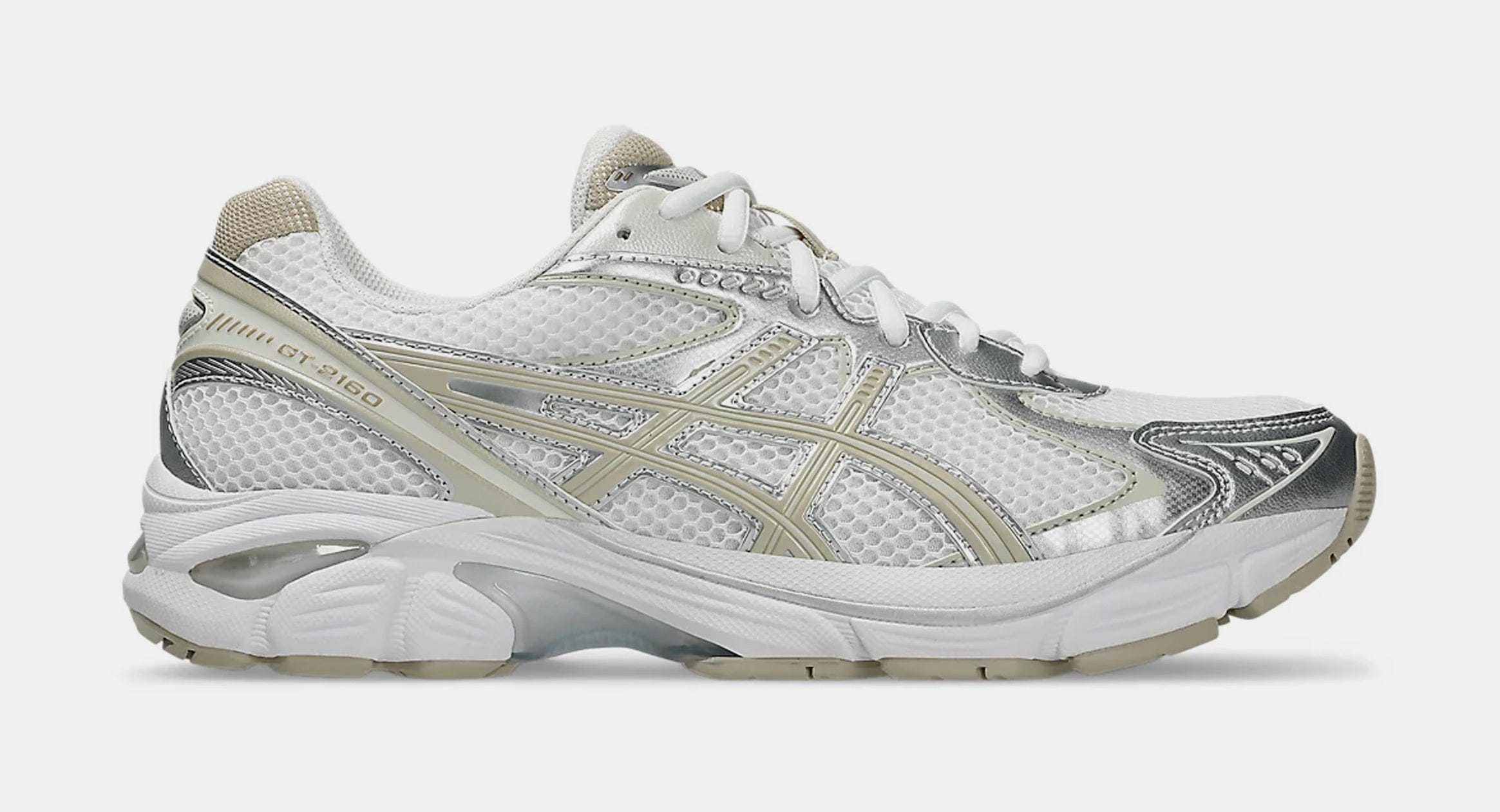ASICS GT - 2160 Mens Running Shoes (White/Putty)