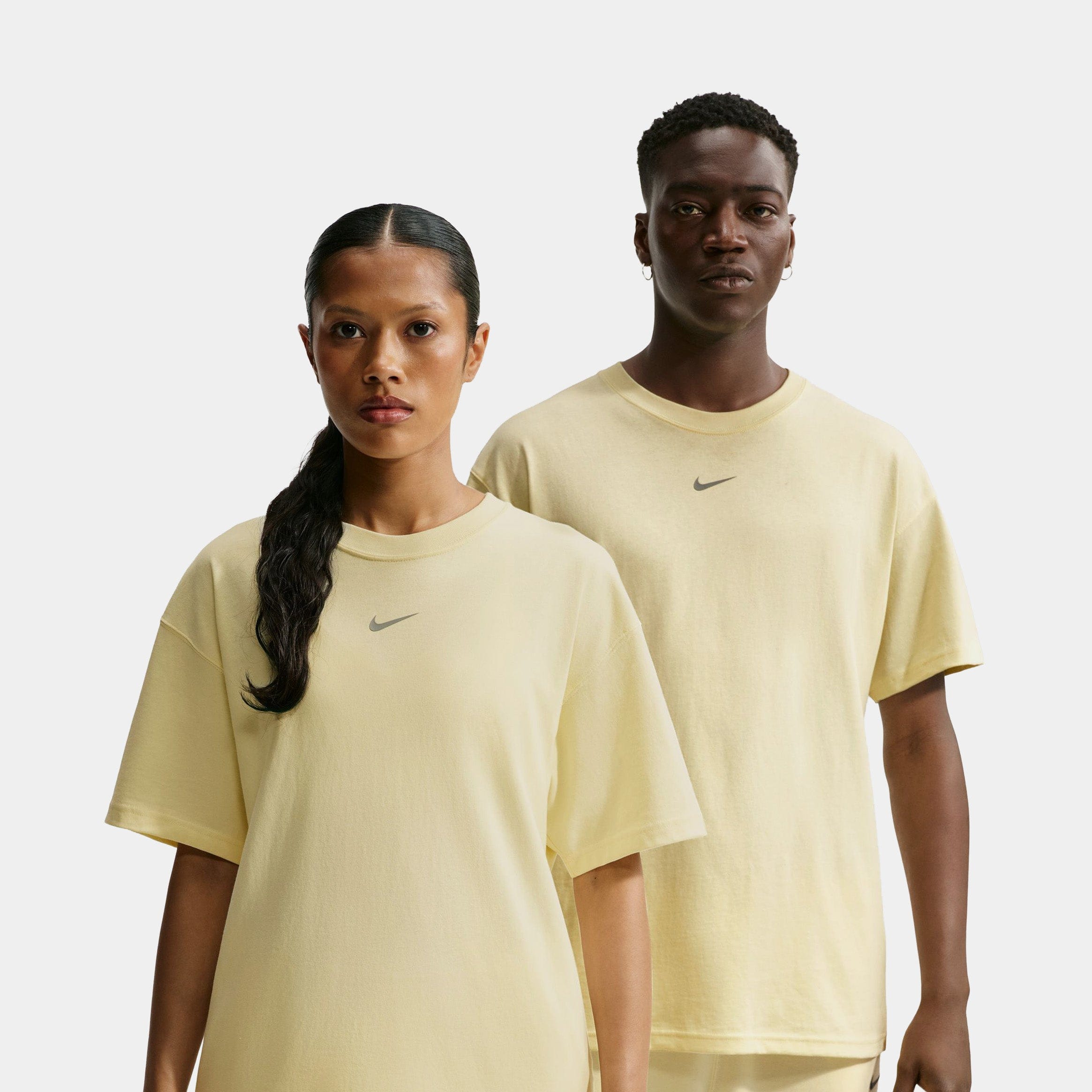 Nike NOCTA Mens Short Sleeve Shirt (Alabaster/Stealth)