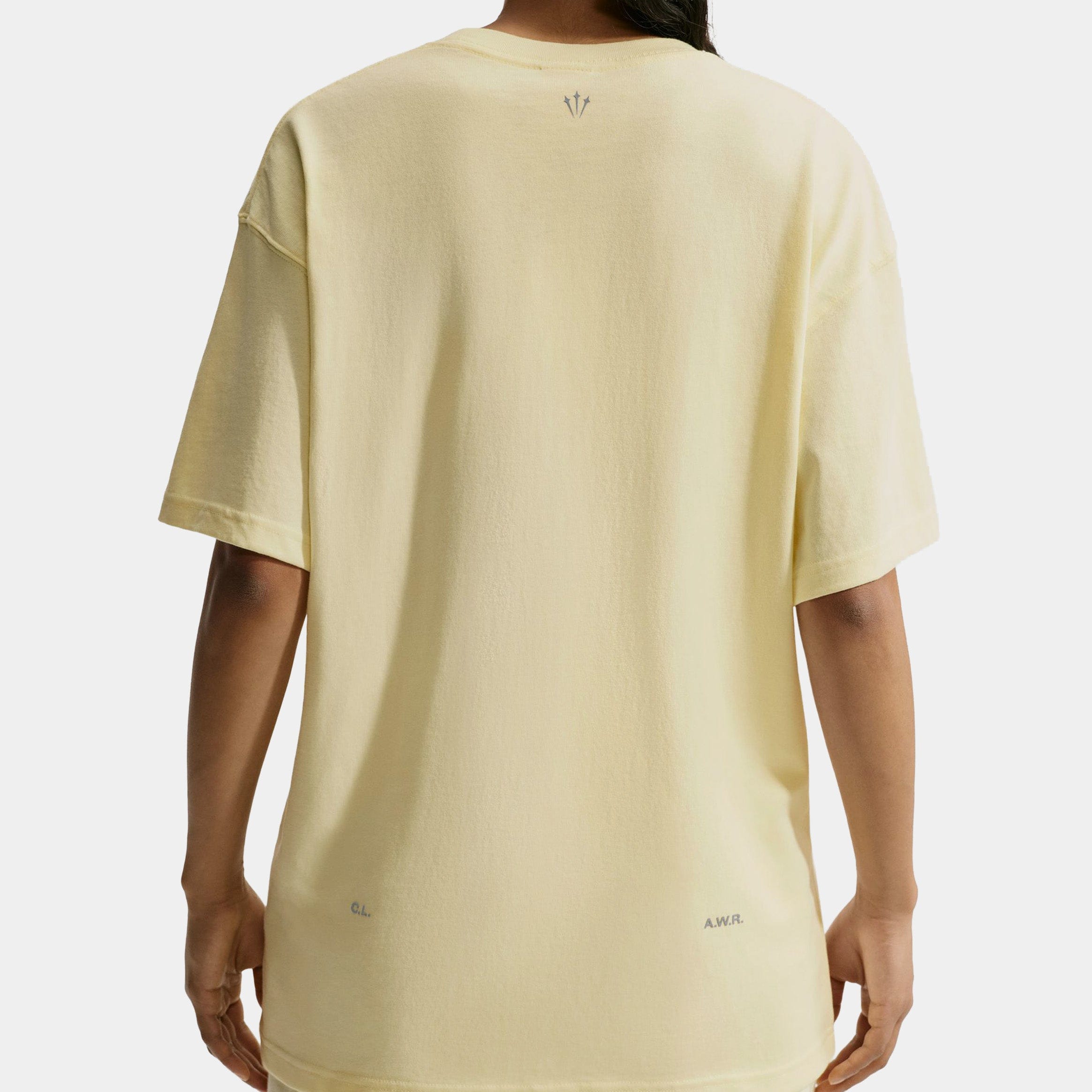 Nike NOCTA Mens Short Sleeve Shirt (Alabaster/Stealth)